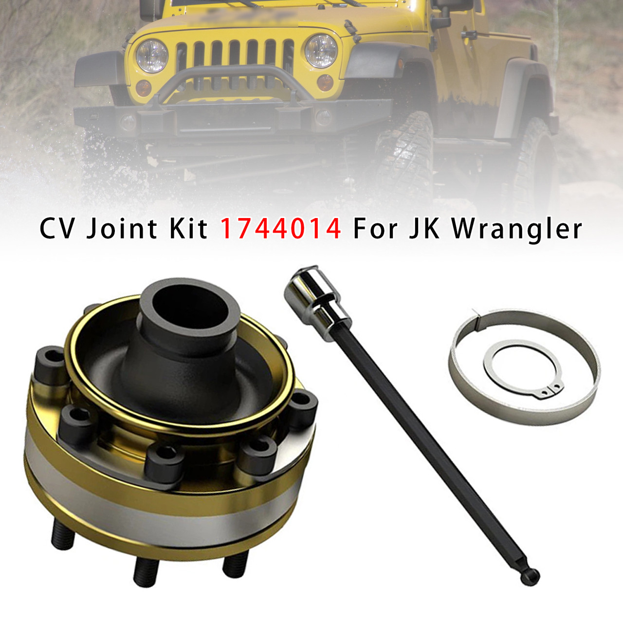 JK Wrangler CV Joint Kit 1744014 Generic JK Wrangler CV Joint Kit 1744014 Generic