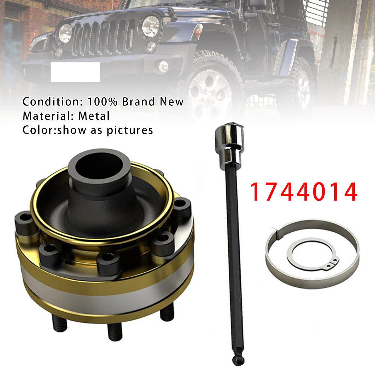 JK Wrangler CV Joint Kit 1744014 Generic JK Wrangler CV Joint Kit 1744014 Generic