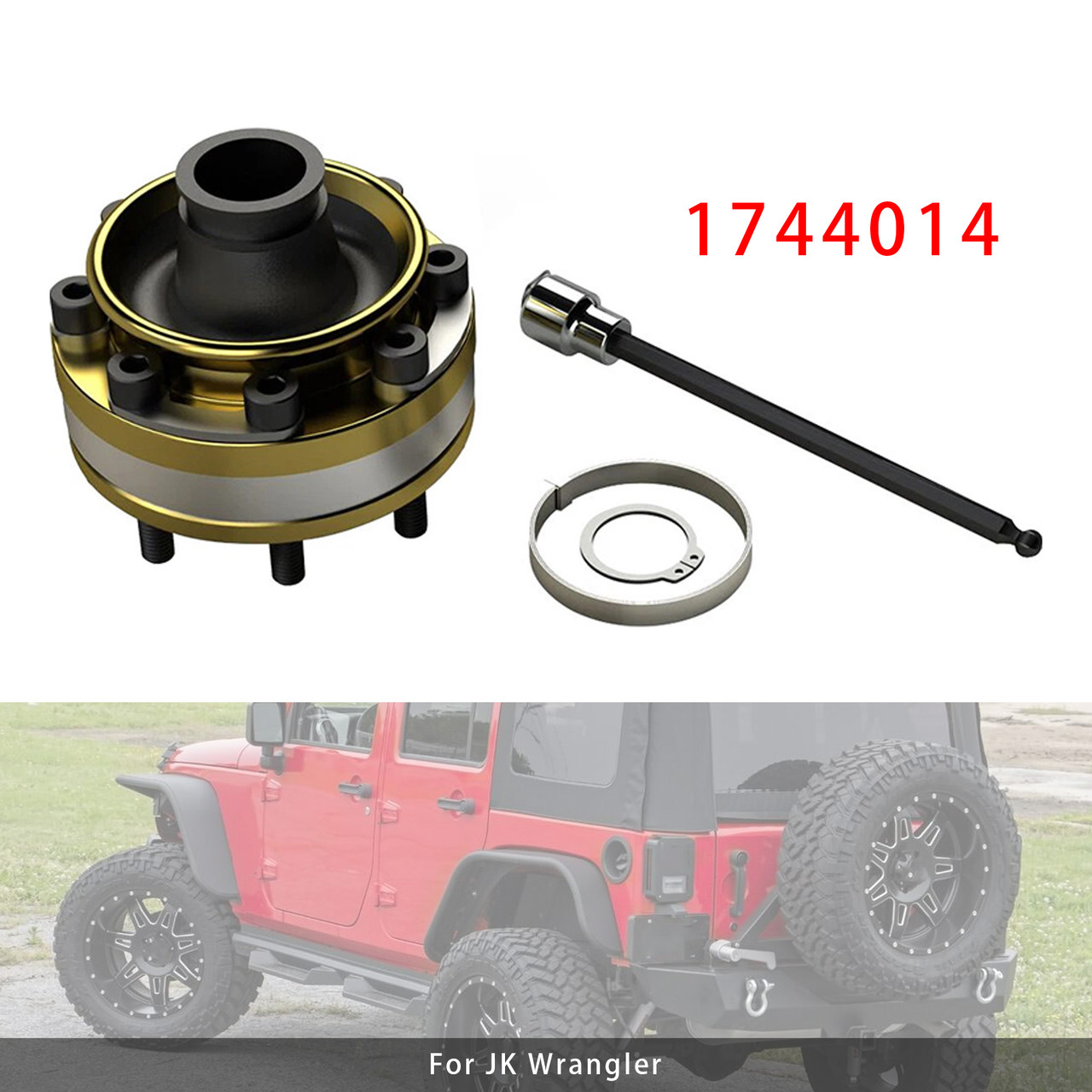JK Wrangler CV Joint Kit 1744014 Generic JK Wrangler CV Joint Kit 1744014 Generic