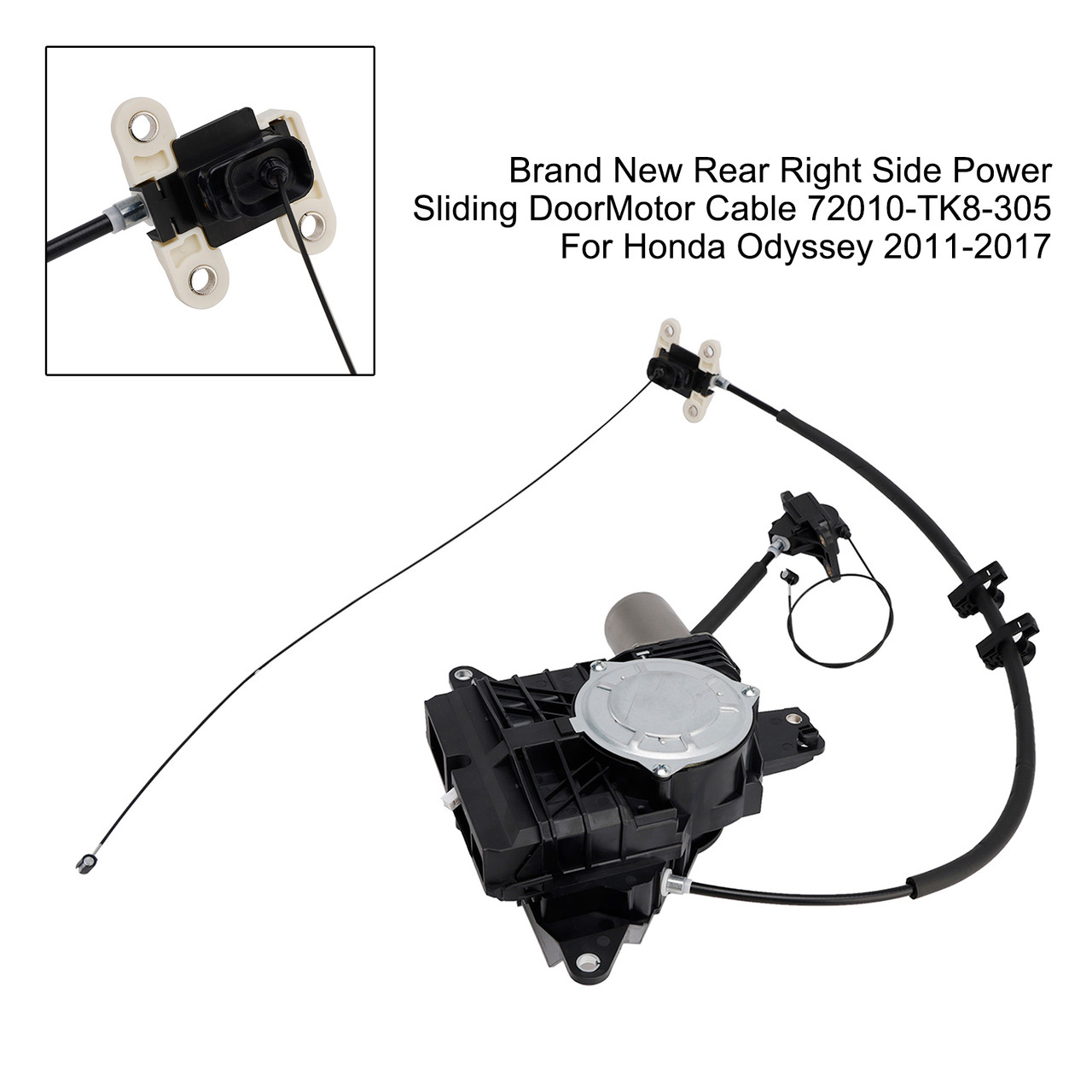 2011-2017 Honda Odyssey EX, EX-L Rear Right Side Power Sliding