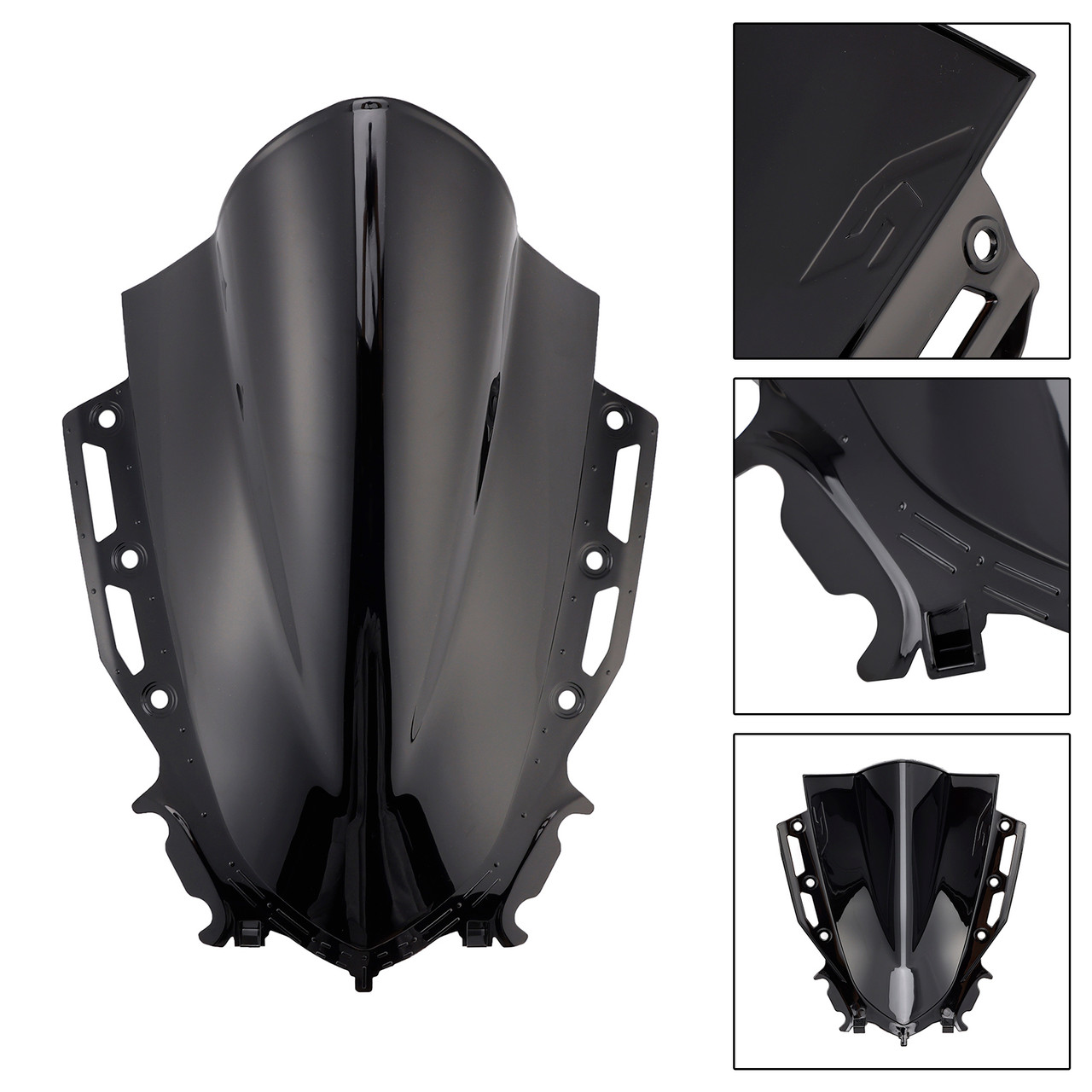 2021-2024 YAMAHA YZF R15 V4 Windshield WindScreen Black Generic