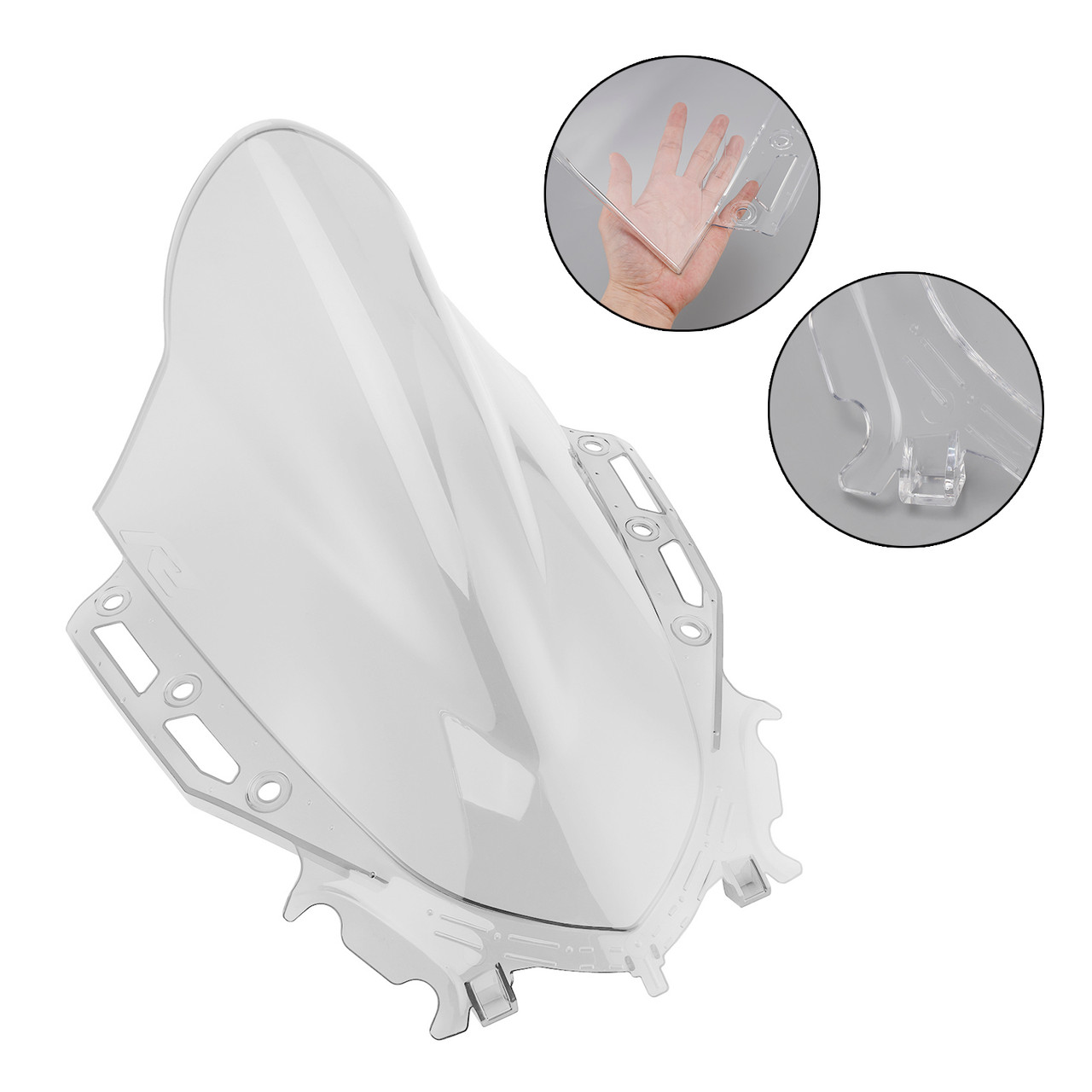 2021-2024 YAMAHA YZF R15 V4 Windshield WindScreen Clear Generic