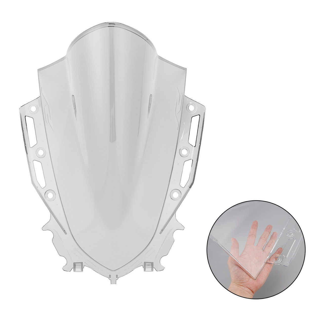 2021-2024 YAMAHA YZF R15 V4 Windshield WindScreen Clear Generic
