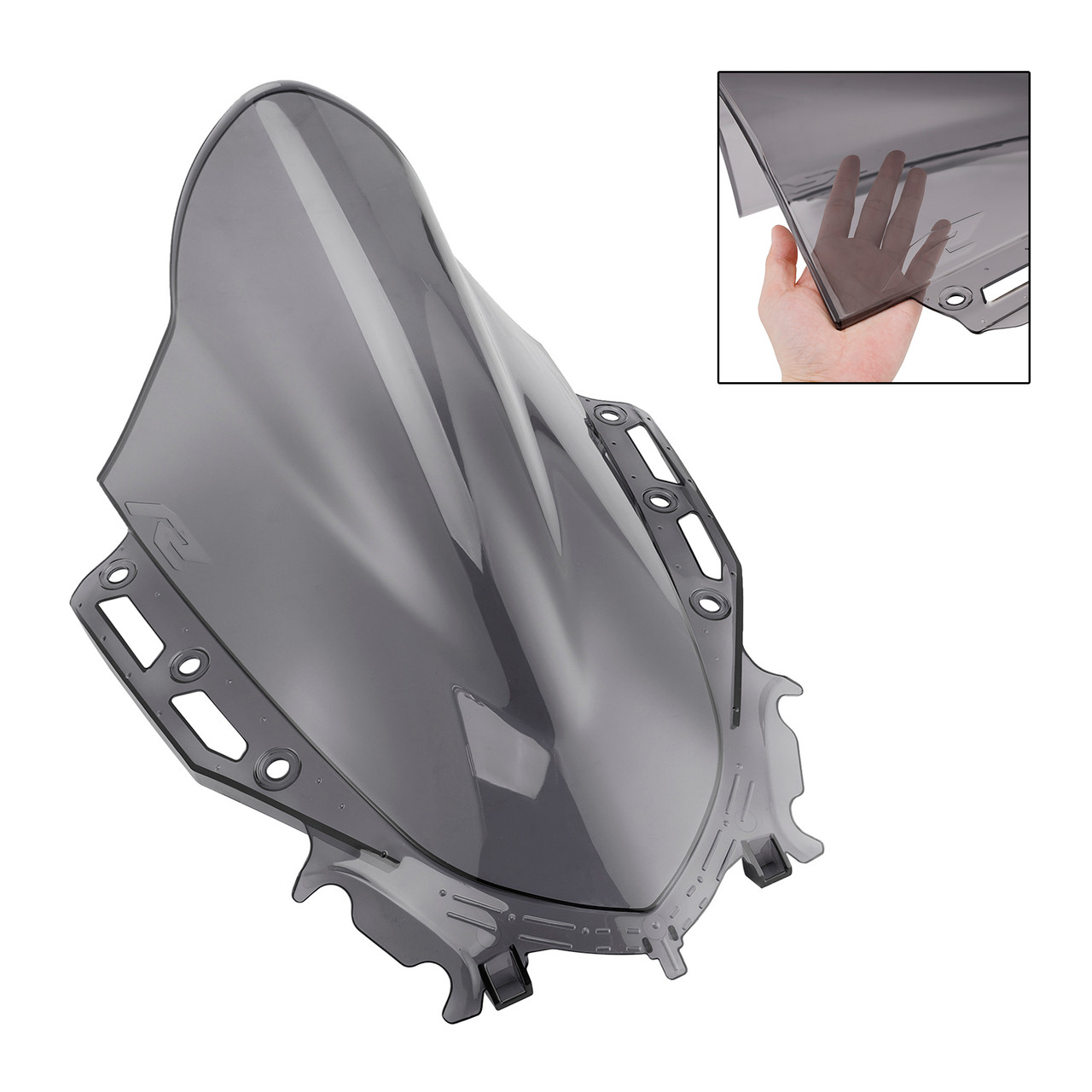 2021-2024 YAMAHA YZF R15 V4 Windshield WindScreen Gray Generic