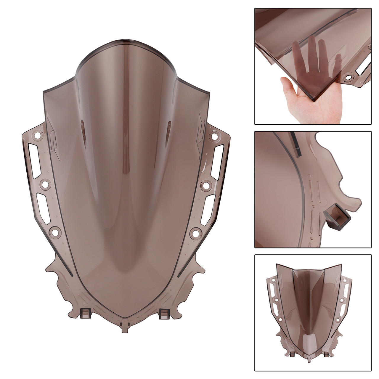 2021-2024 YAMAHA YZF R15 V4 Windshield WindScreen Smoke Generic