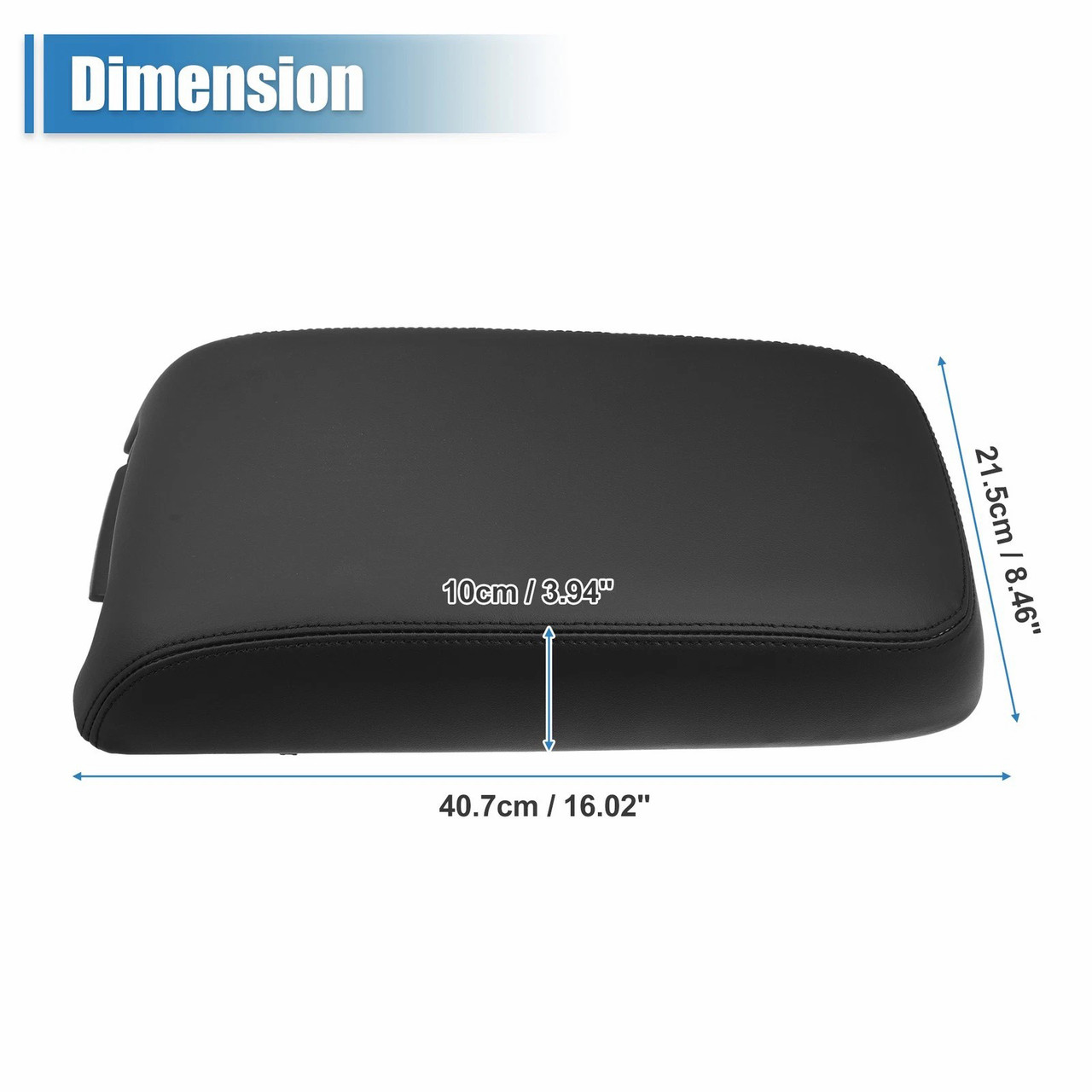 2011-2017 Chrysler 300 Center Console Armrest Lid 1VT06DX9AI Black Generic