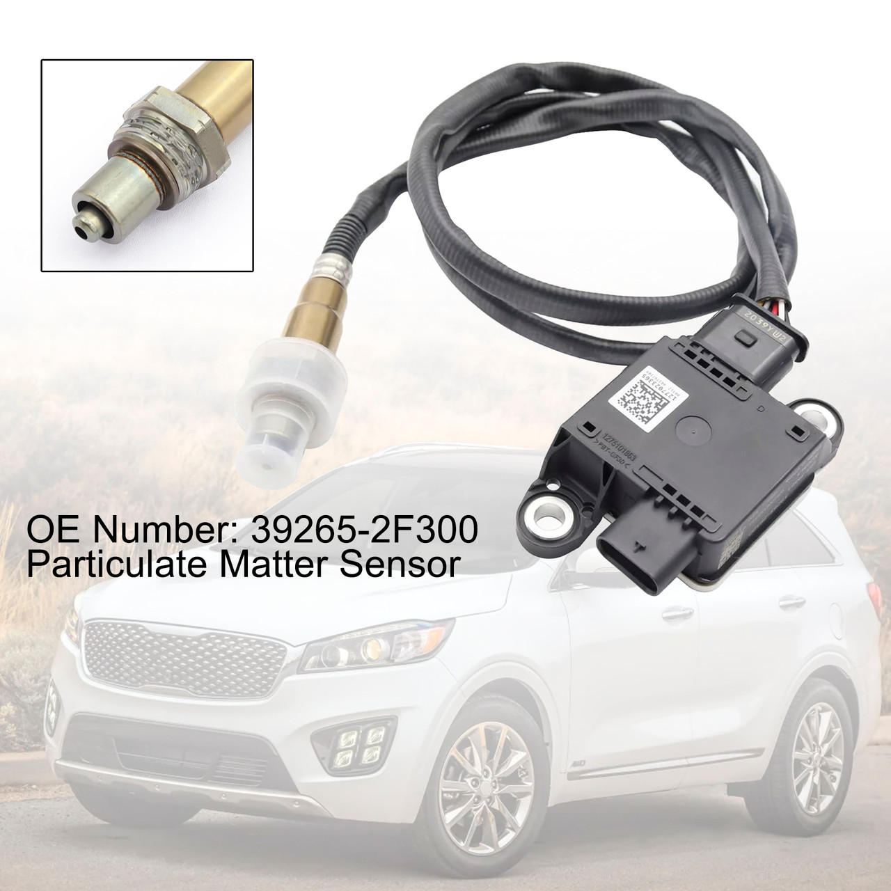 2015-2020 Kia Sorento III 2.2/2.0 CRDi Particulate Matter Sensor 39265-2F300 Generic 2015-2020 Kia Sorento III 2.2/2.0 CRDi Particulate Matter Sensor 39265-2F300 Generic