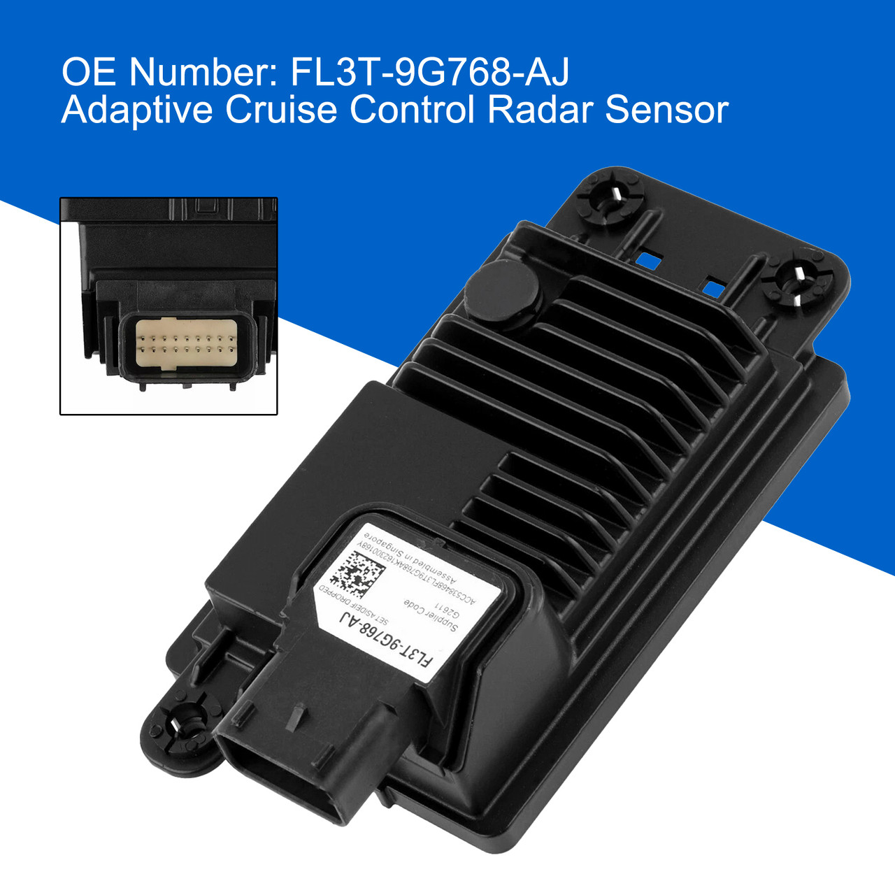 2015-2020 Ford F-150 2.7L/3.0L/3.3L/3.5L/5.0L Adaptive Cruise Control Radar Sensor FL3T-9G768-AJ Generic