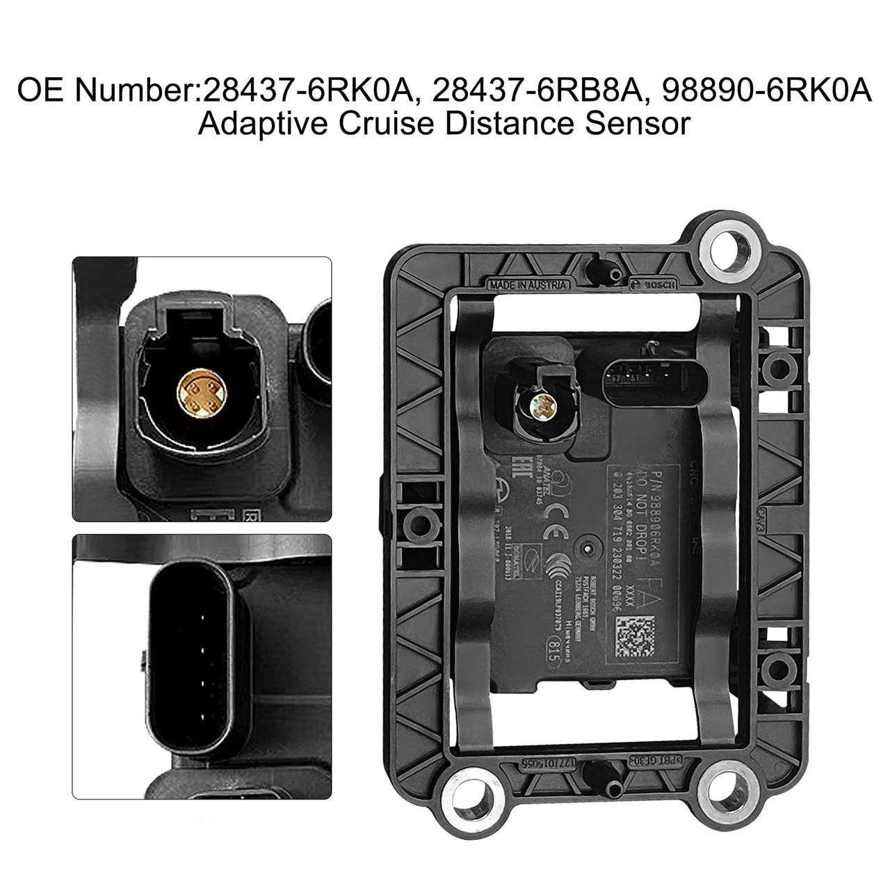 2021-2025 Nissan Rogue 1.5L Adaptive Cruise Distance Sensor 28437-6RK0A Generic