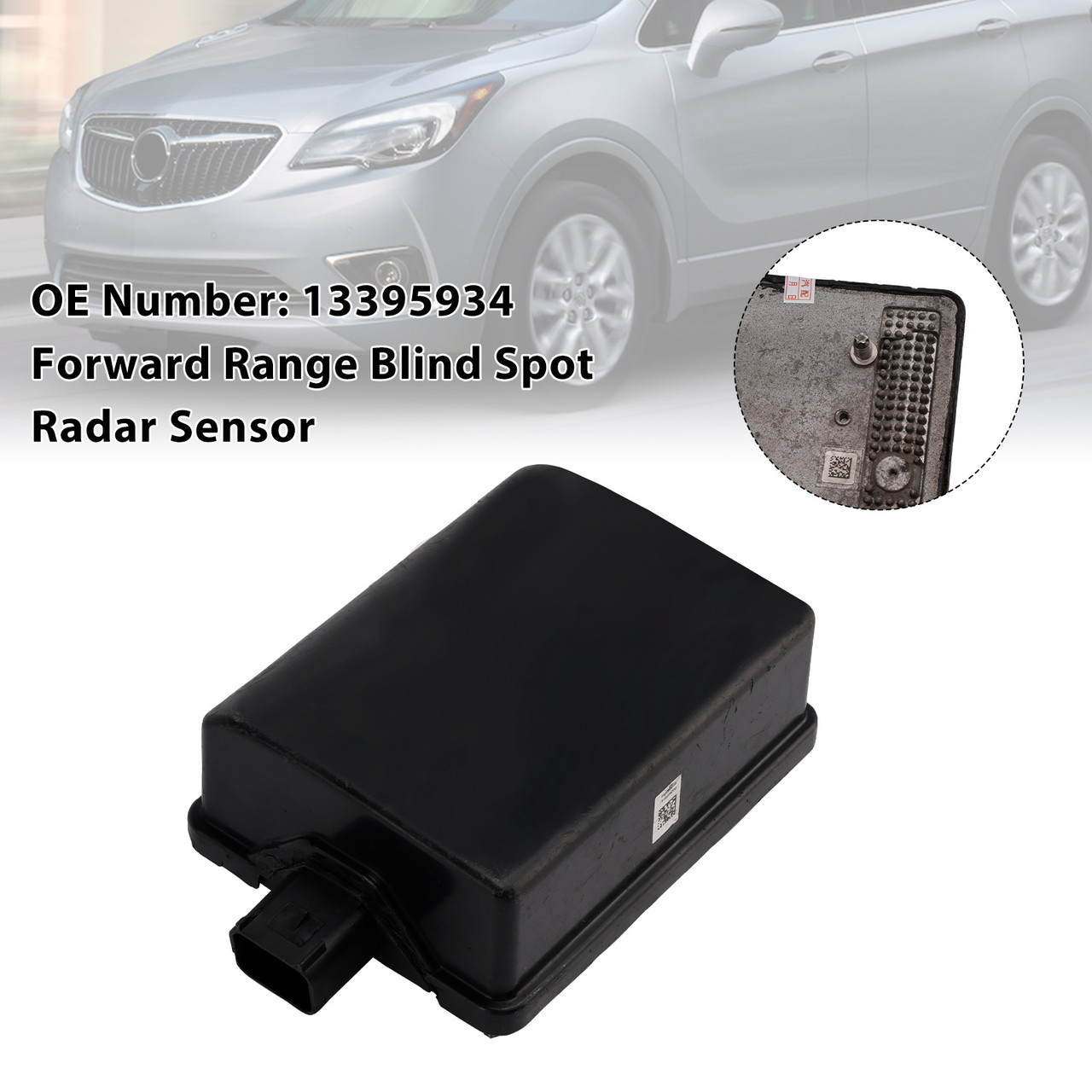 2015-2019 Chevy Tahoe Volt Forward Range Blind Spot Radar Sensor 13395934 Generic
