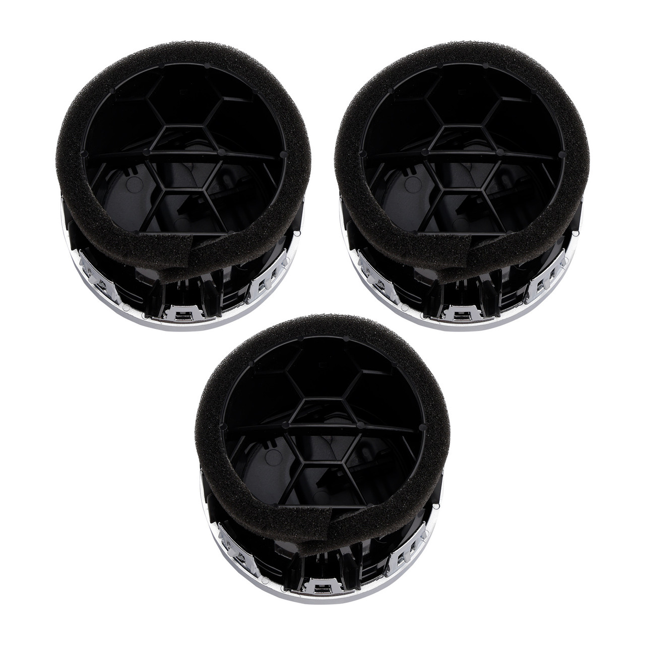 2015-2022 Ford Mustang 2.3L 3.7L 5.0L 5.2L 3X Center Dashboard A/C Air Vent Louvre FR3Z-19893-AE Generic