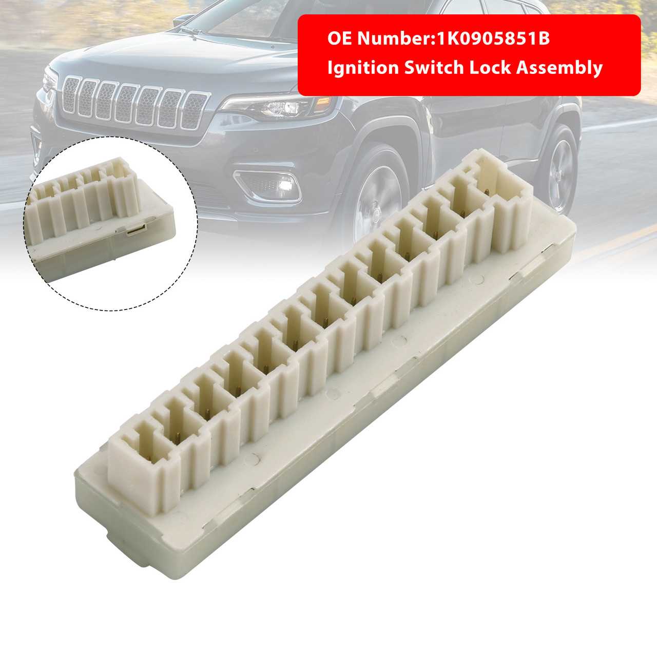 2014-2015 2019-2021 Jeep Grand Cherokee Fuse Connector 68140647AA Generic