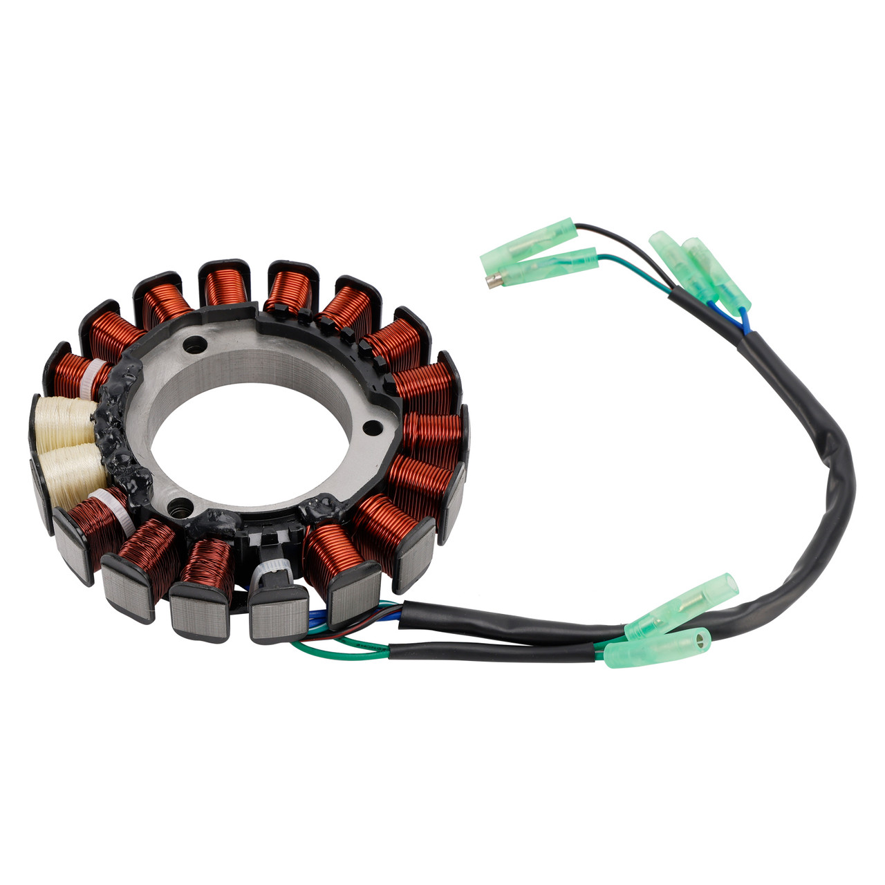 2006-2024 Yamaha 9.9hp 13.5hp 15hp 20hp 18-Pole Magneto Generator Stator 6AH-85510-00 Generic 2006-2024 Yamaha 9.9hp 13.5hp 15hp 20hp 18-Pole Magneto Generator Stator 6AH-85510-00 Generic