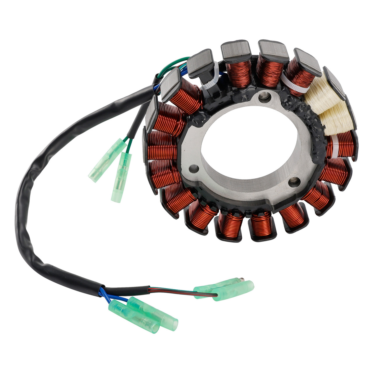 2006-2024 Yamaha 9.9hp 13.5hp 15hp 20hp 18-Pole Magneto Generator Stator 6AH-85510-00 Generic 2006-2024 Yamaha 9.9hp 13.5hp 15hp 20hp 18-Pole Magneto Generator Stator 6AH-85510-00 Generic