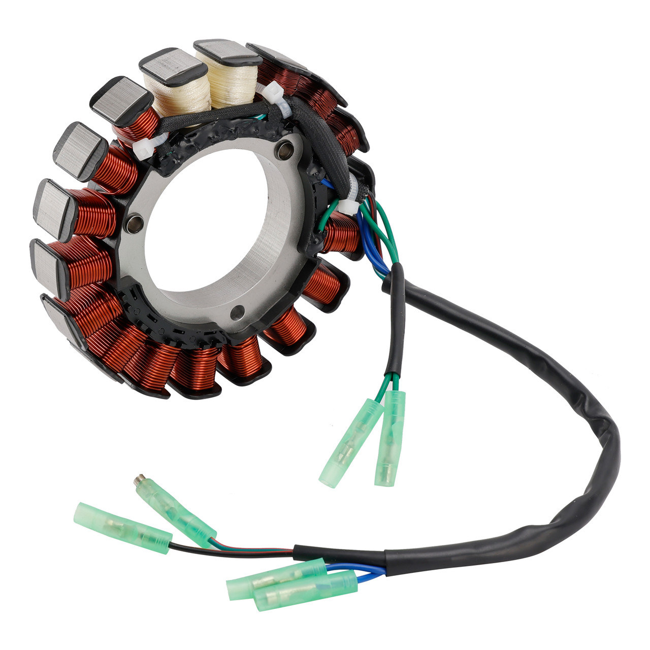 2006-2024 Yamaha 9.9hp 13.5hp 15hp 20hp 18-Pole Magneto Generator Stator 6AH-85510-00 Generic 2006-2024 Yamaha 9.9hp 13.5hp 15hp 20hp 18-Pole Magneto Generator Stator 6AH-85510-00 Generic