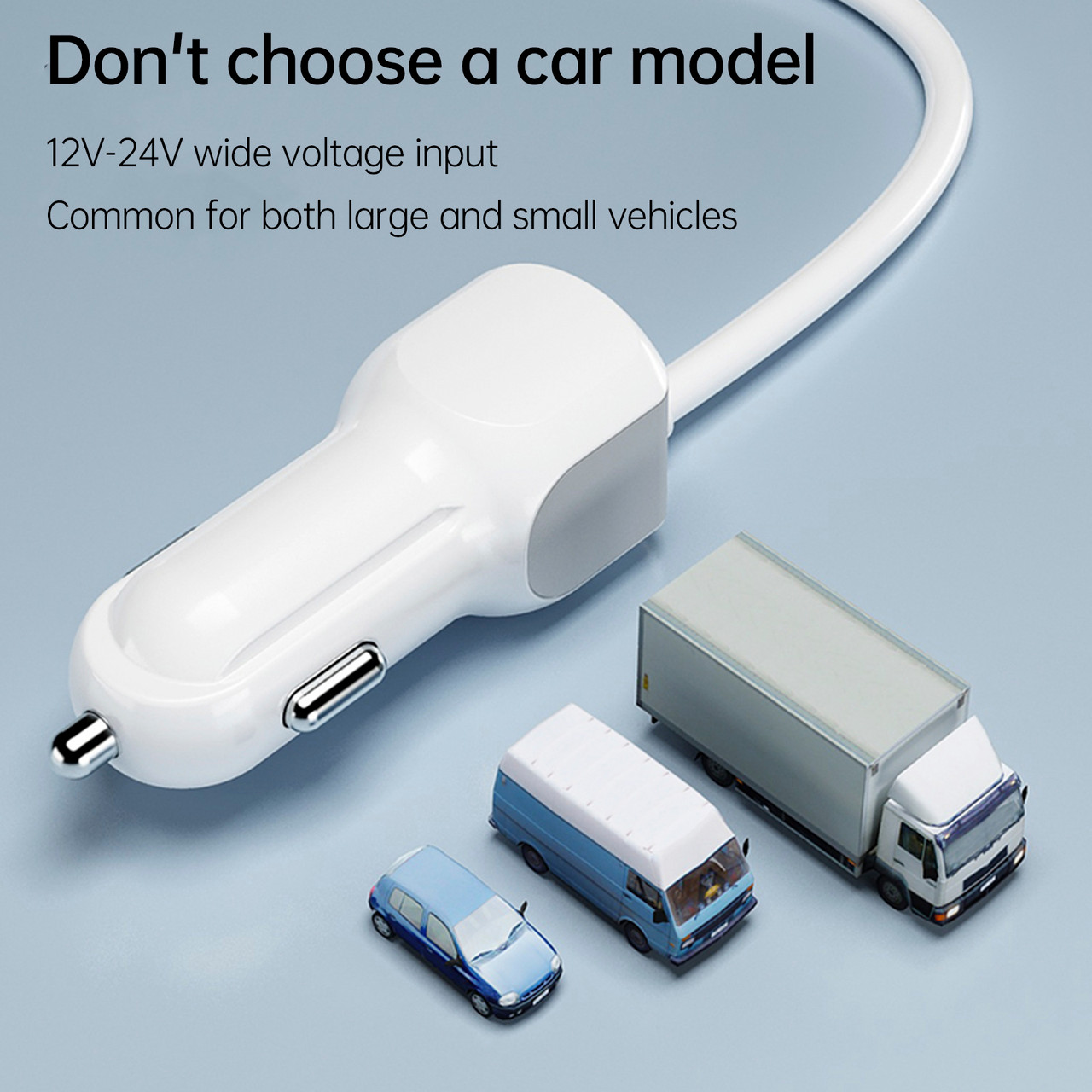 Car Charger USB Charger PD5V1A QC3.0 Display  Small Car 8 Port Car Charger Car cigarette lighter