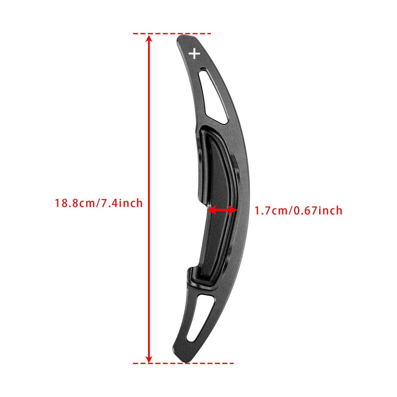2014-2018 BMW X5 X6 X5M X6M Steering Wheel Paddle Shifter Extension Aluminium Black Generic 2014-2018 BMW X5 X6 X5M X6M Steering Wheel Paddle Shifter Extension Aluminium Black Generic