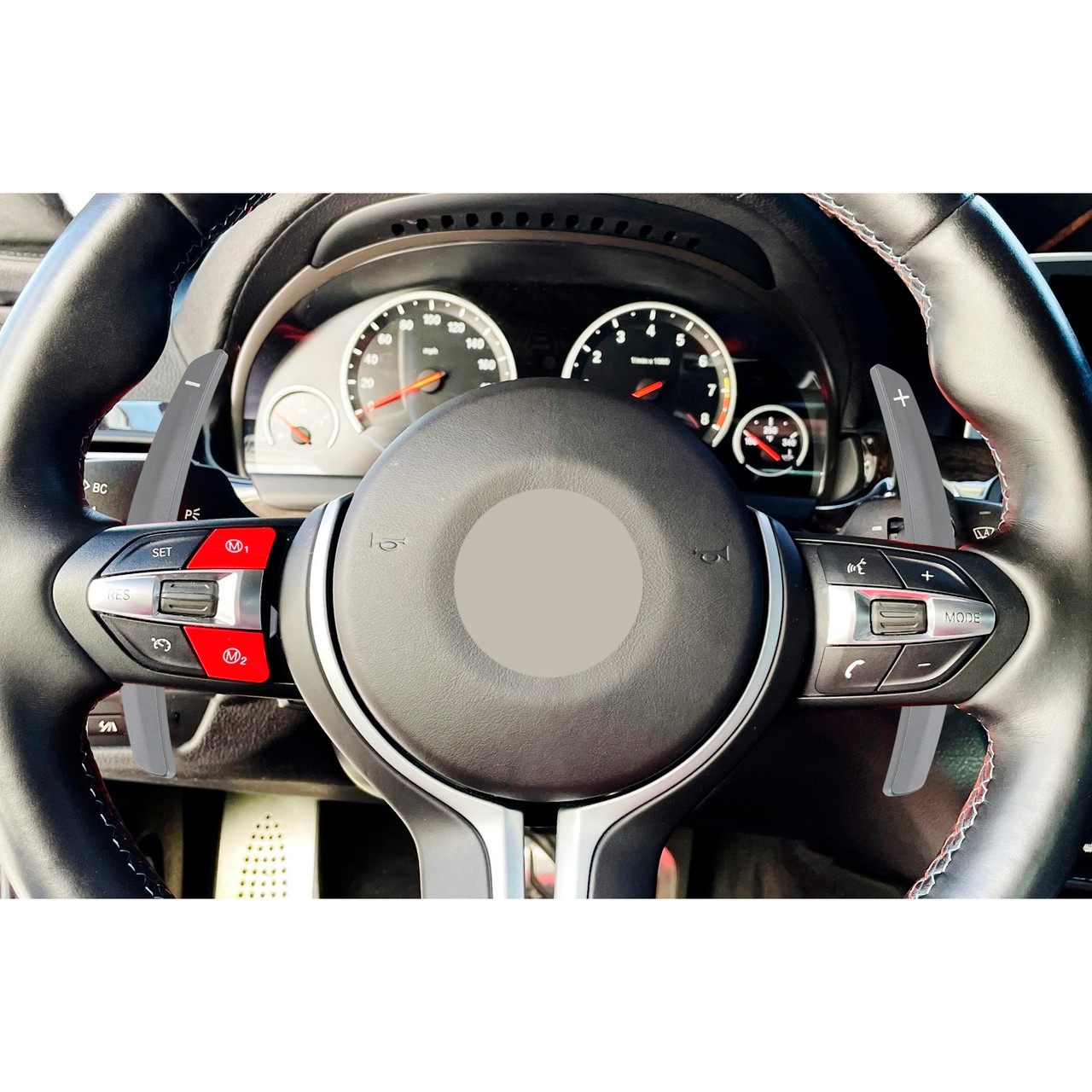 2012-2021 BMW 1-7 Series Paddle Shifter Extension Grey Generic 2012-2021 BMW 1-7 Series Paddle Shifter Extension Grey Generic