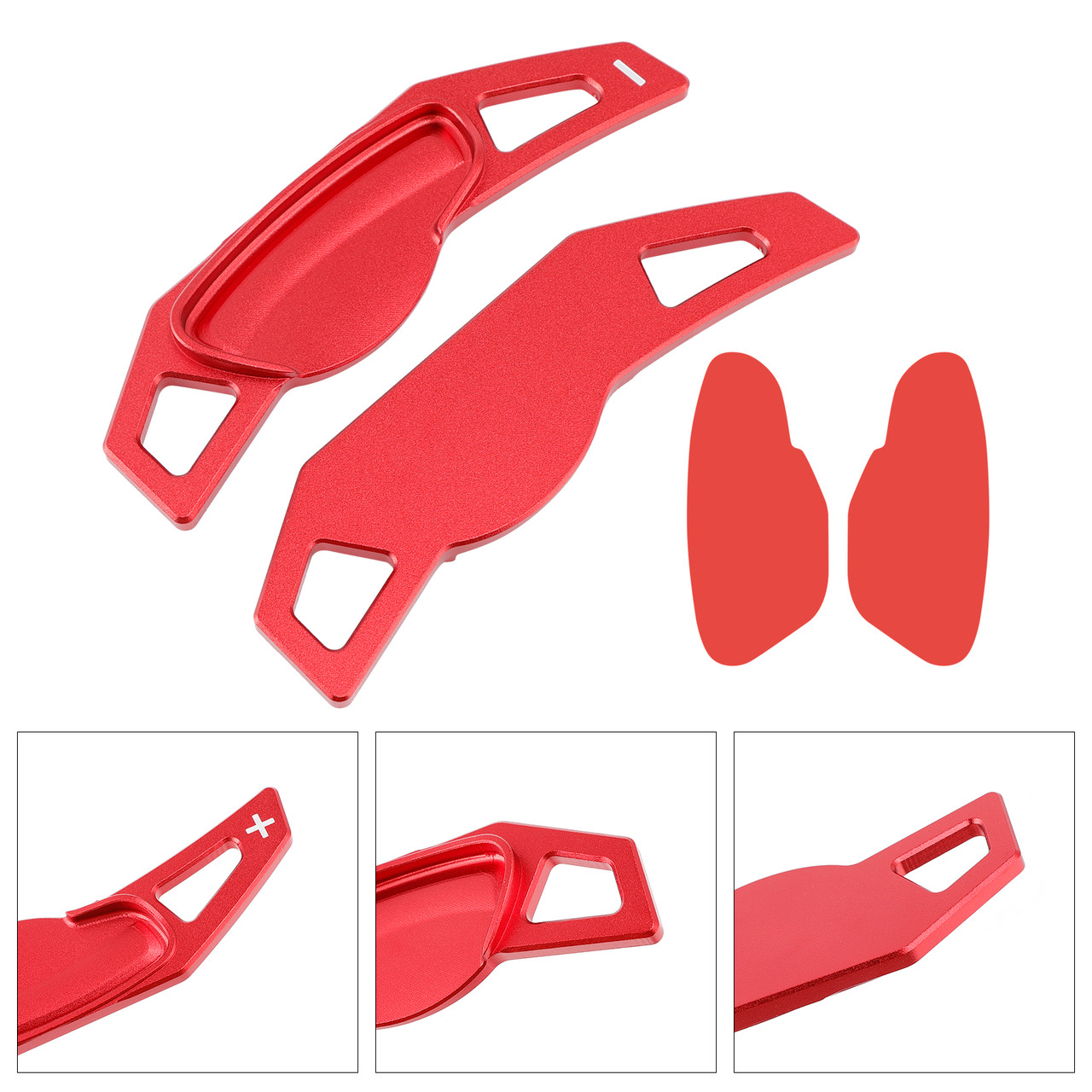 Mercedes Benz Smart Steering Wheel Paddle Shifter Extension Aluminium Red Generic Mercedes Benz Smart Steering Wheel Paddle Shifter Extension Aluminium Red Generic