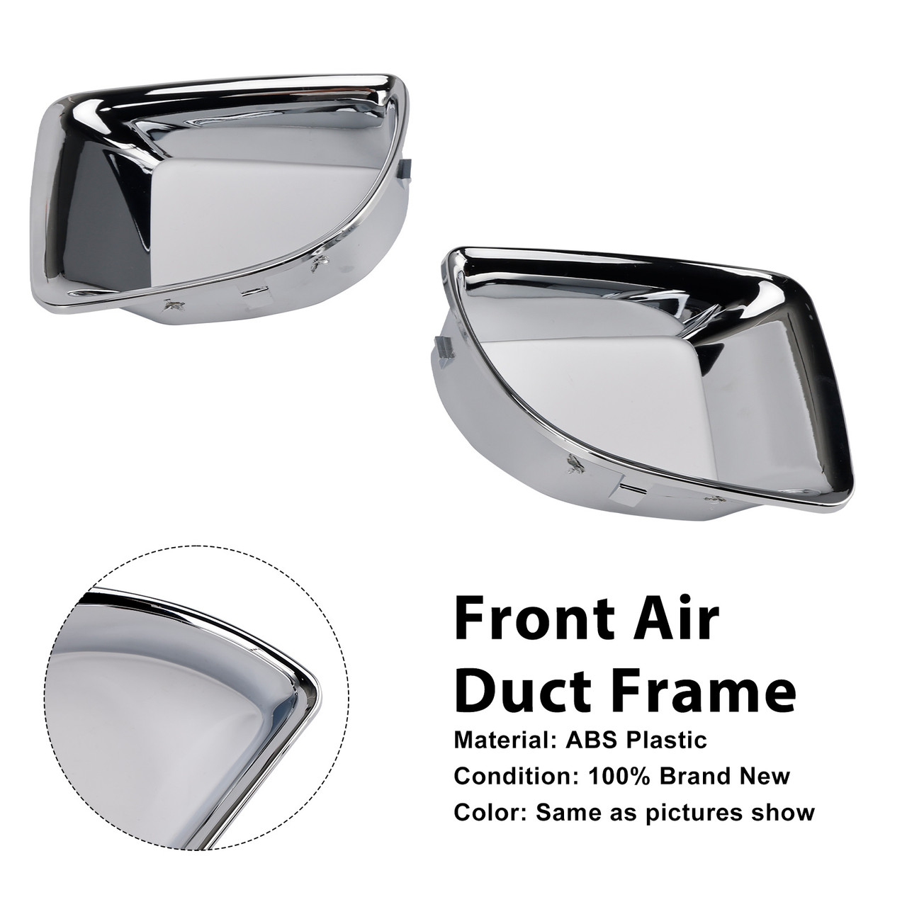 2010-2015 Mini R58 Left+Right Front Air Duct Frame 51117255117 51117255118 Generic