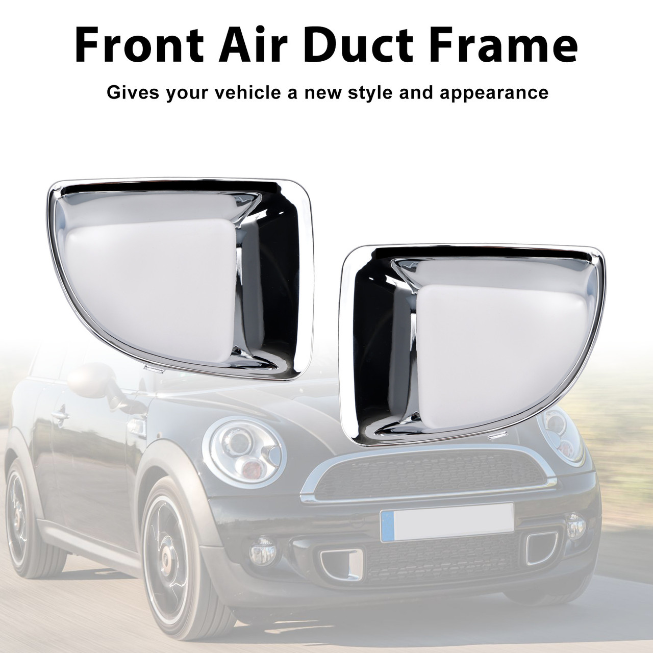 2012-2017 Mini Roadster R59 Left+Right Front Air Duct Frame 51117255117 51117255118 Generic