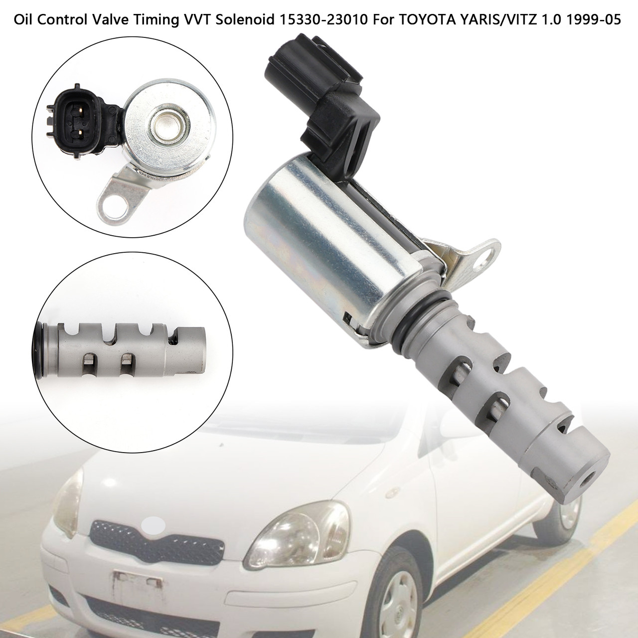 2002-2005 TOYOTA YARIS/VITZ (_P1_) 1.3 Oil Control Valve Timing VVT Solenoid 15330-23010 Generic