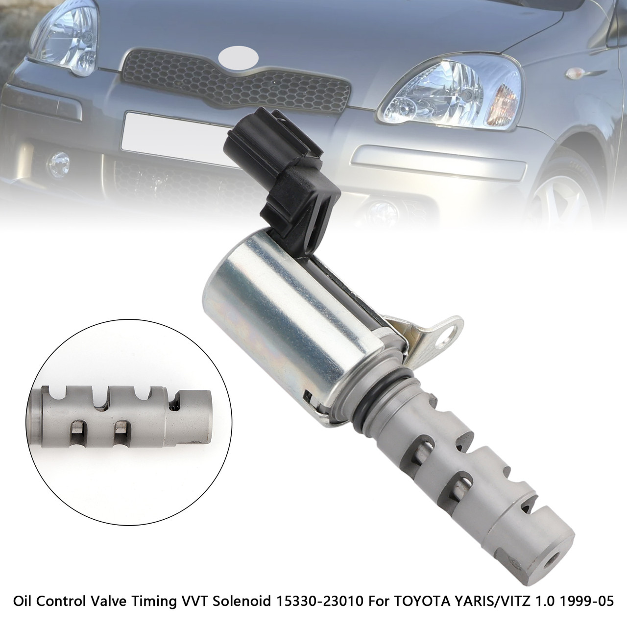 2002-2005 TOYOTA YARIS/VITZ (_P1_) 1.3 Oil Control Valve Timing VVT Solenoid 15330-23010 Generic