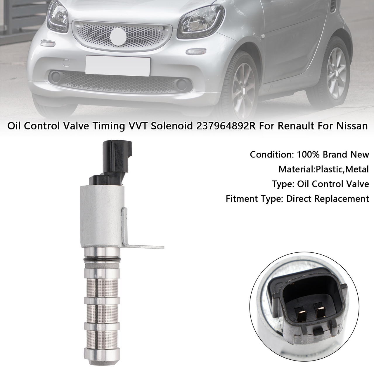 Oil Control Valve Timing VVT Solenoid 237964892R For Renault For