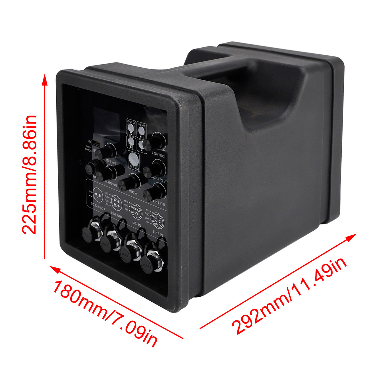 CX-10 Portable Megaphone Wireless PA Speaker System Bluetooth FM Loudspeaker