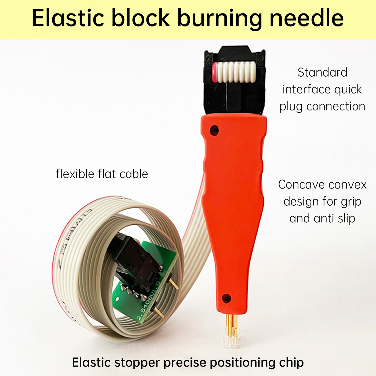 TSSOP8/MSOP8 Micro Chip Burn Test Probe Spring Pin Car Program Connection Cable TSSOP8/MSOP8 Micro Chip Burn Test Probe Spring Pin Car Program Connection Cable