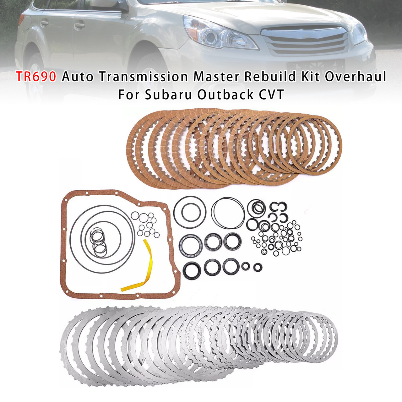 Subaru Lineartronic TR690 CVT Auto Transmission Master Rebuild Kit Overhaul B135820C Generic