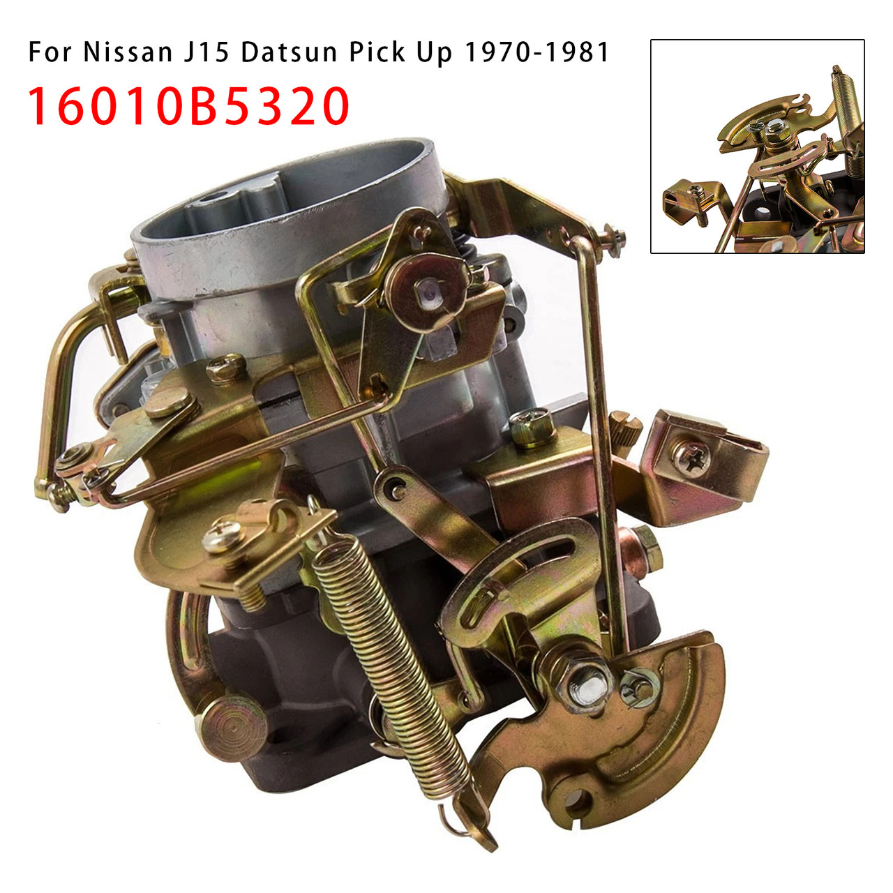 1970-1981 Nissan J15 Datsun Pick Up Carburetor 16010B5320 Generic