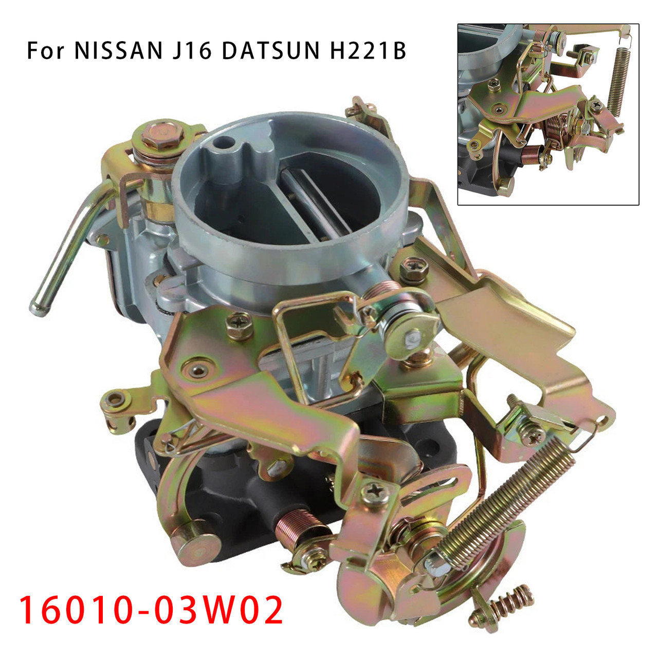NISSAN J16 DATSUN H221B Carburetor 16010-03W02 Generic