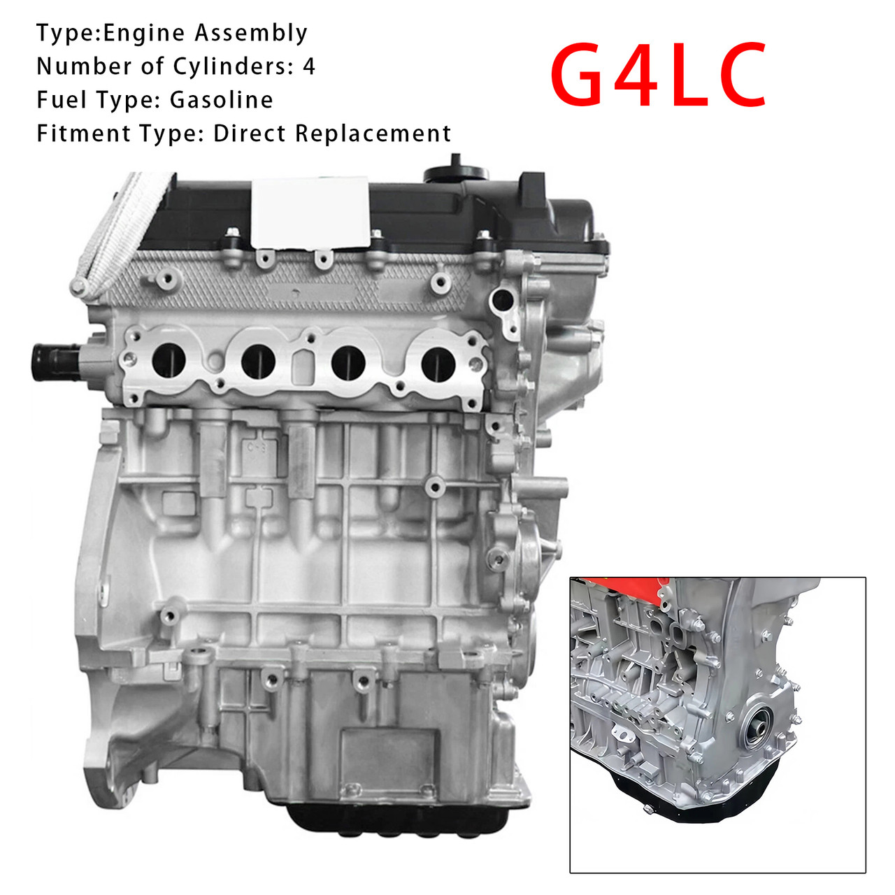 2017- KIA Rio IV(SC/FB) 1.4L Engine Assembly G4LC Generic