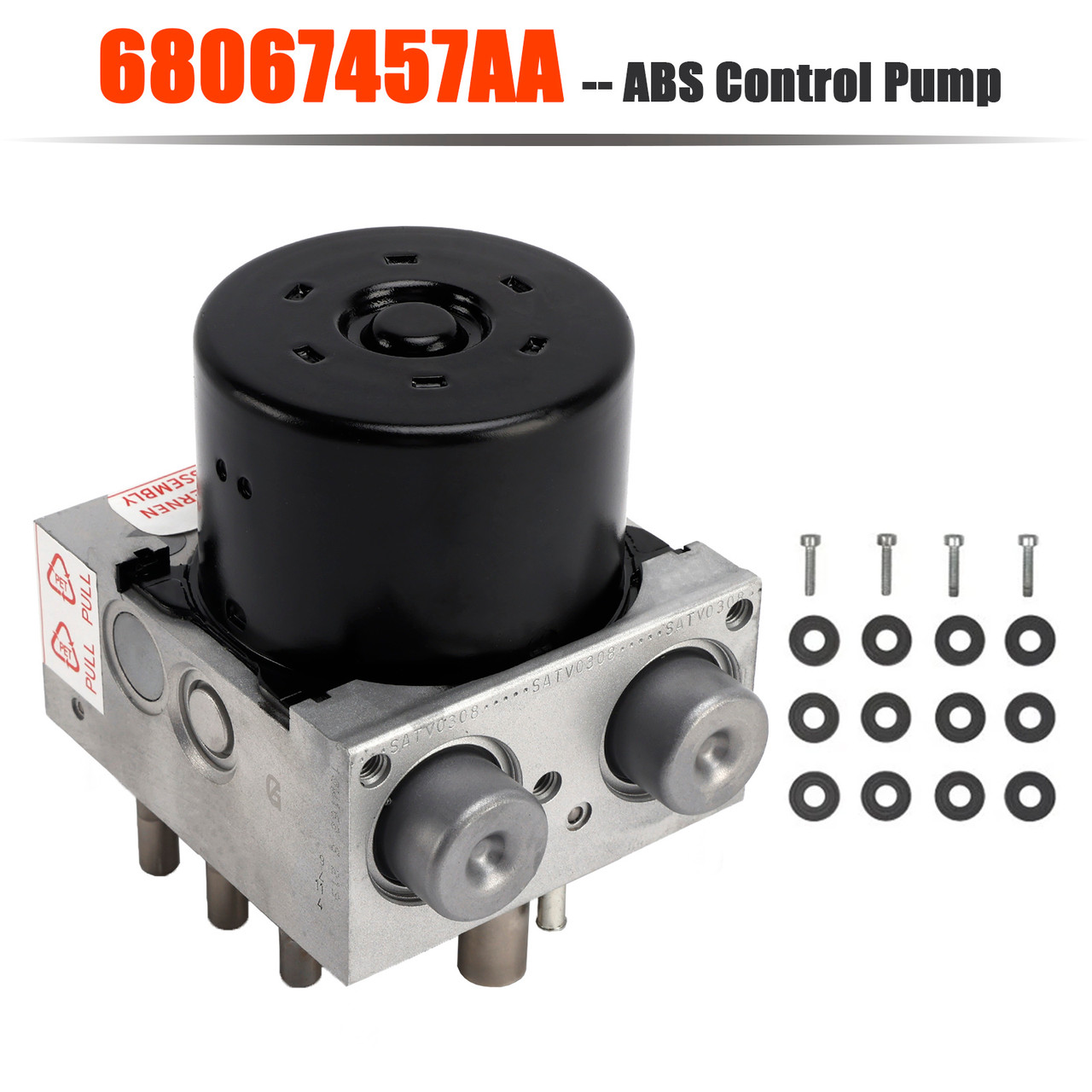 2010-2018 Jeep Wrangler ABS Control Pump 68067457AA Generic