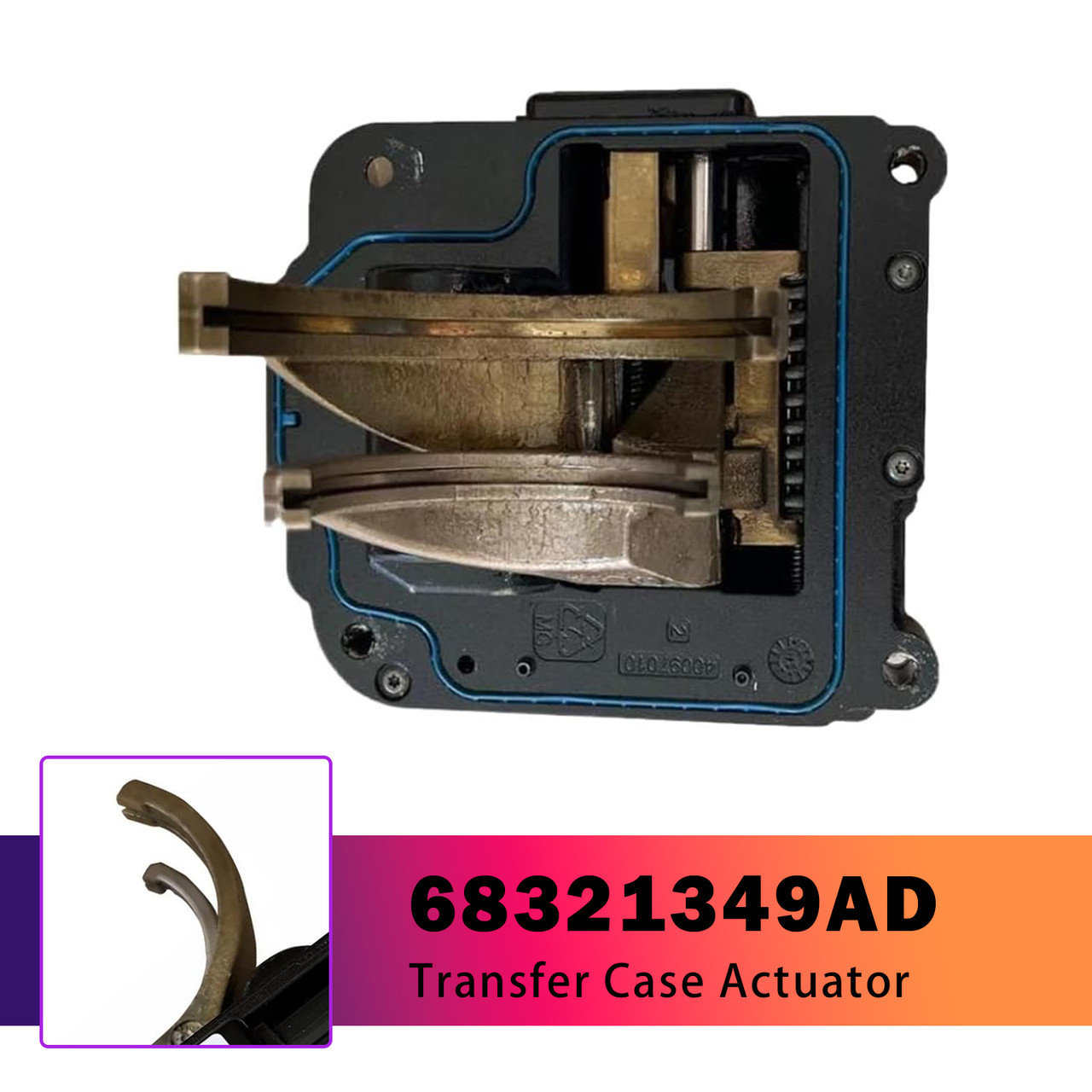 2014-2016 Jeep Cherokee 2.4L 3.2L 4X4 Transfer Case Actuator 68321349AD Generic