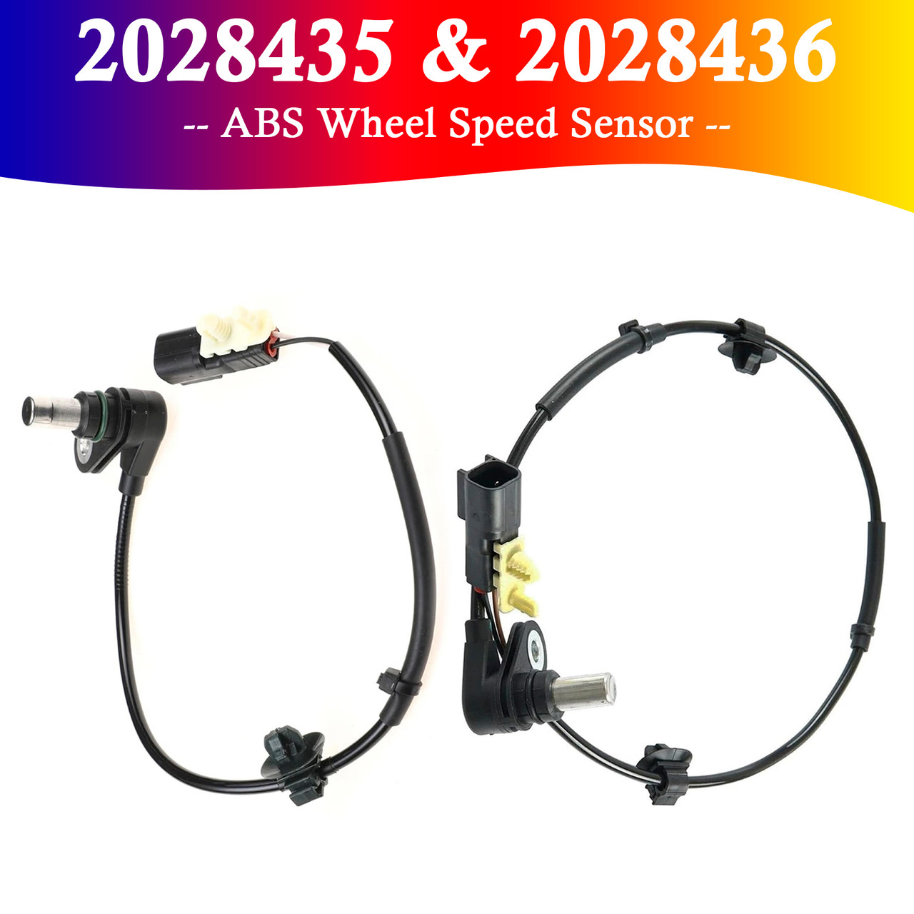 2011-2022 Ford Ranger 2.2 3.2 Rear Left+Right ABS Wheel Speed Sensor 2028435 2028436 Generic 2011-2022 Ford Ranger 2.2 3.2 Rear Left+Right ABS Wheel Speed Sensor 2028435 2028436 Generic