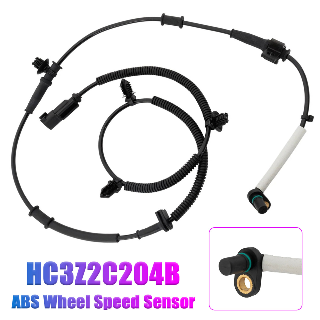 2017-2020 Ford F-250 F-350 F-450 F-550 Front Right ABS Wheel Speed Sensor HC3Z2C204B Generic 2017-2020 Ford F-250 F-350 F-450 F-550 Front Right ABS Wheel Speed Sensor HC3Z2C204B Generic