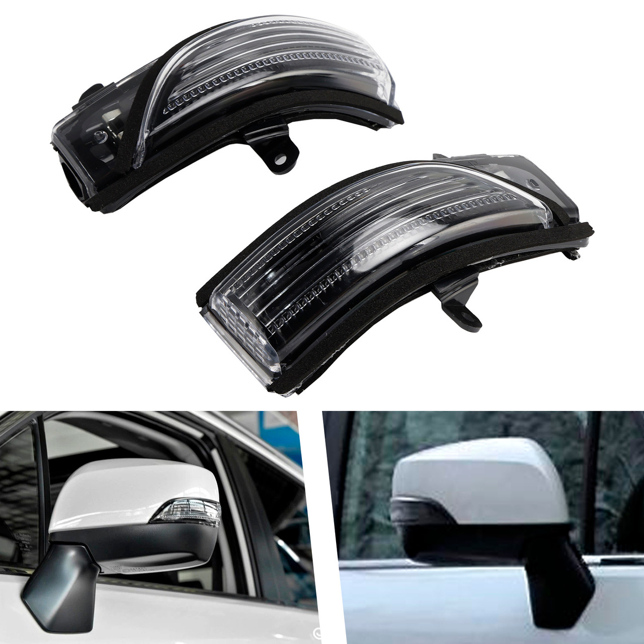2012-2015 Subaru Forester Impreza Legacy Outback Left+Right Wing Mirror LED Signal Indicator Light 84401AJ000 84401AJ010 Generic