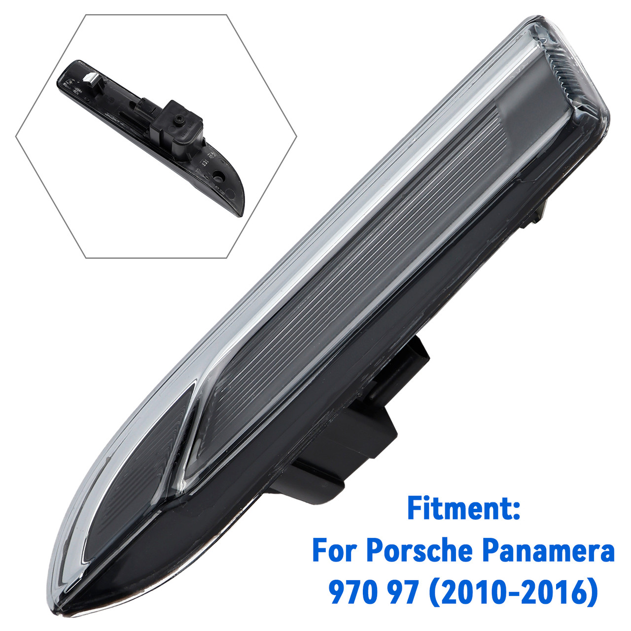 2010-2016 Porsche Panamera 970 97 Left Front Fender Turn Signal Light Lamp 97063104301 Generic