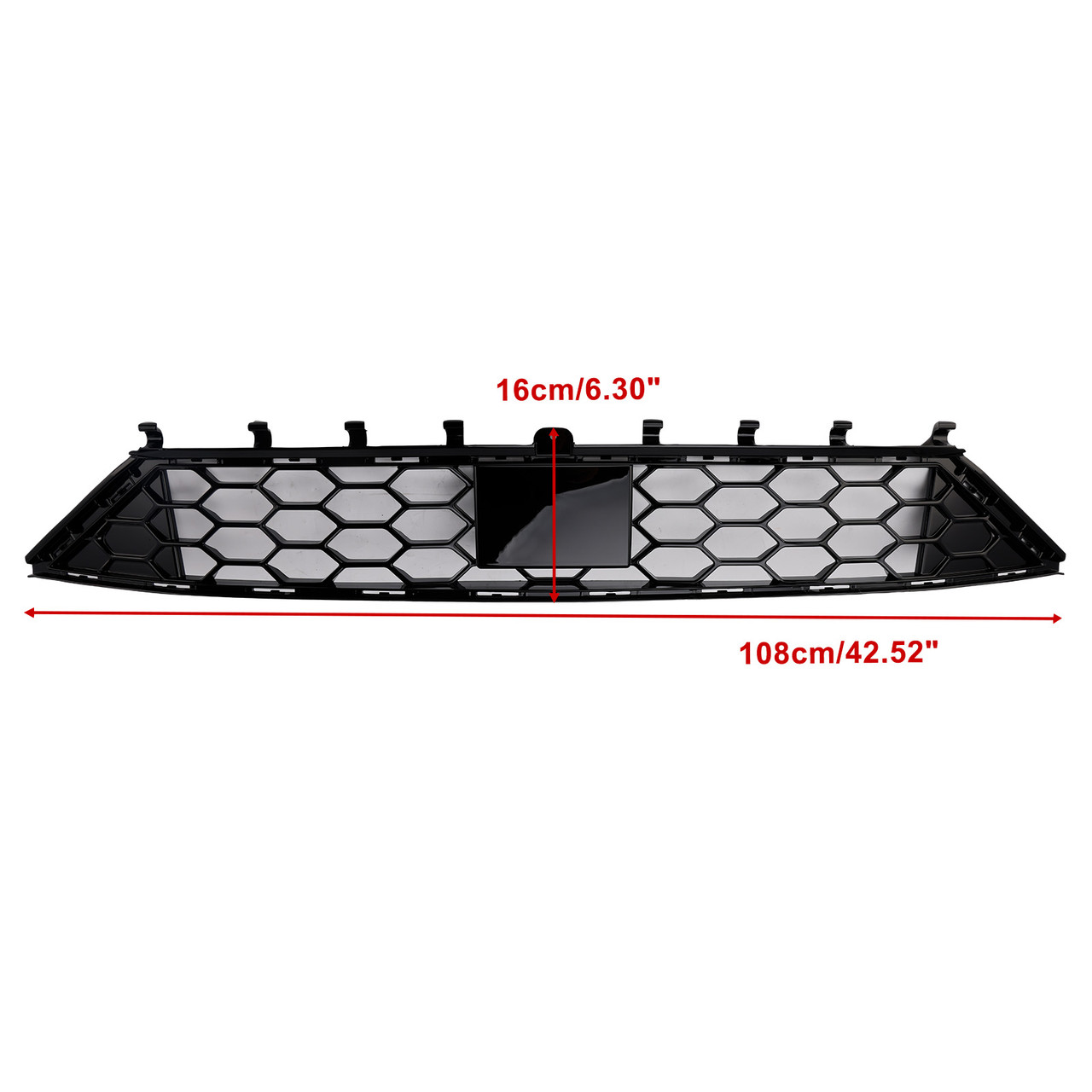 2018-2021 Ford Focus MK4 ST Front Bumper Lower Grille JX7B-17K945-TD Black Generic
