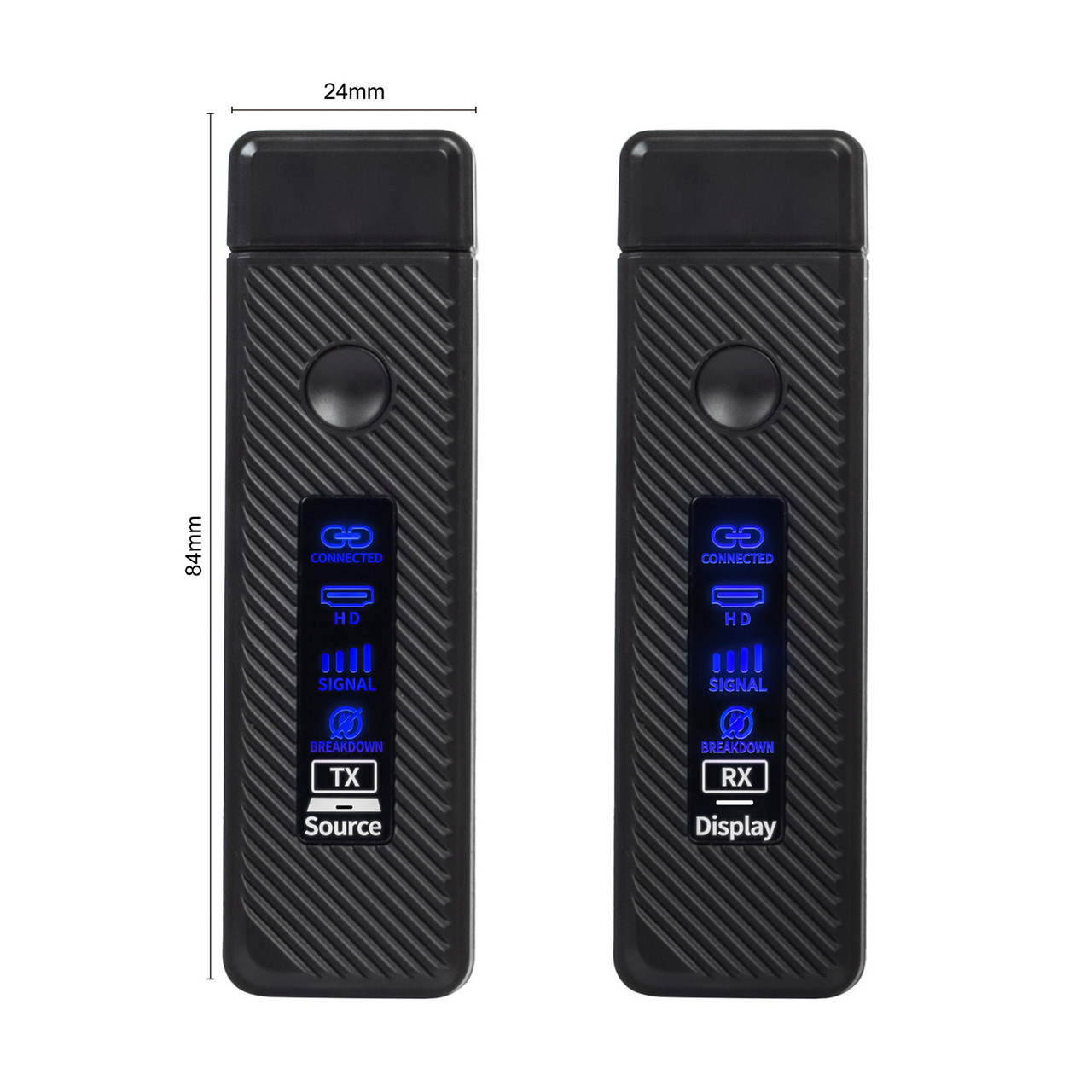 HDMI Wireless Screen Projector 1080P 50M Video Transmitter Receiver Micro Mini Black HDMI Wireless Screen Projector 1080P 50M Video Transmitter Receiver Micro Mini Black