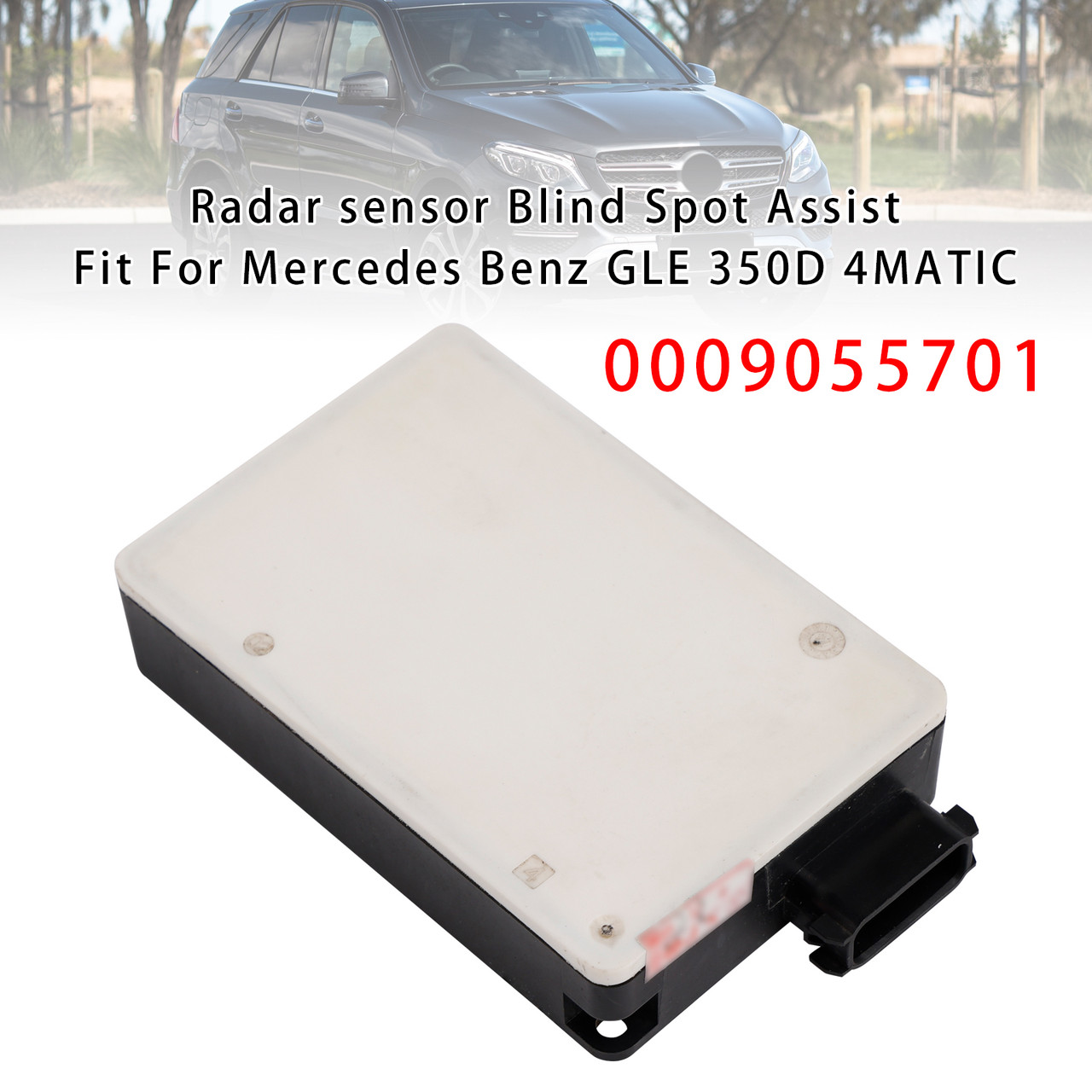 Mercedes Benz ML GLE W166 R172 Radar Sensor Blind Spot A0009050010 Generic