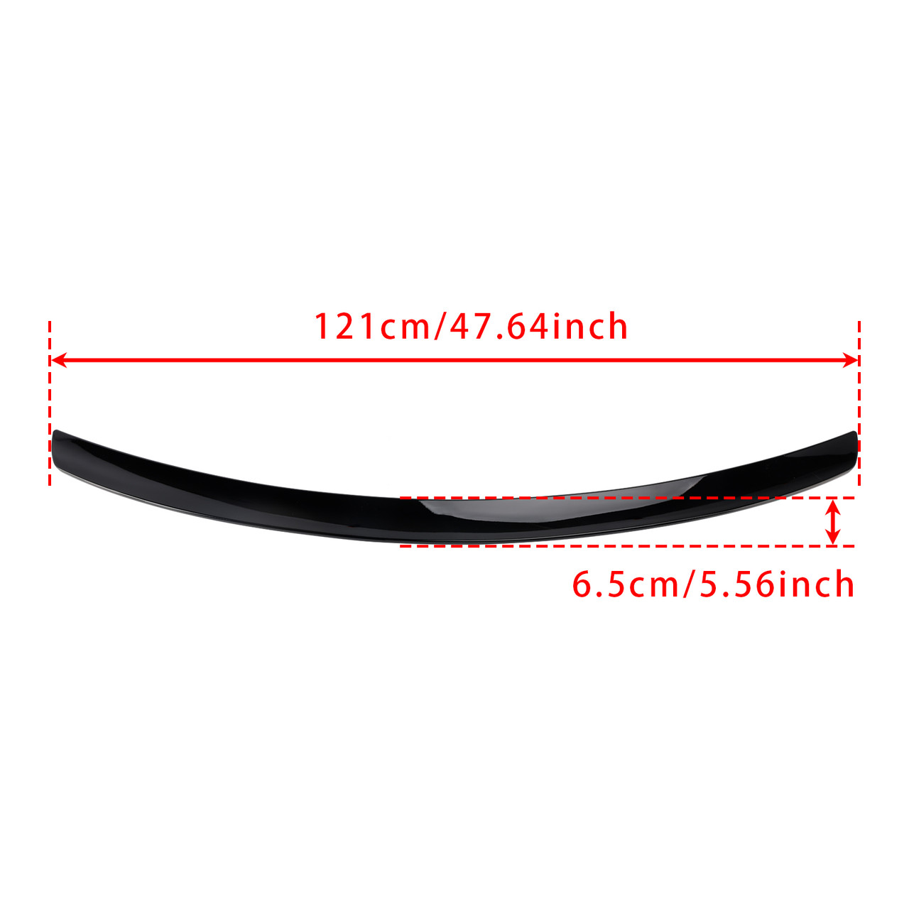 2005-2010 Mercedes-Benz CLS-Class W219 AMG Style Rear Boot Spoiler Gloss Black Generic