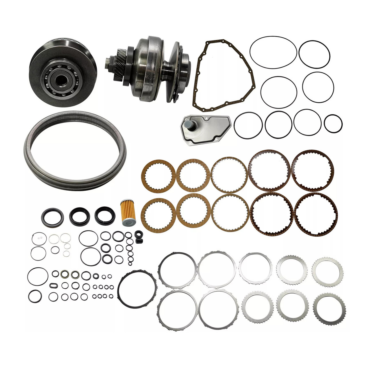 2010-2015 Nissan Transmission Master Rebuild Kit & Pulley Set W/ Belt JF015E RE0F11A Generic