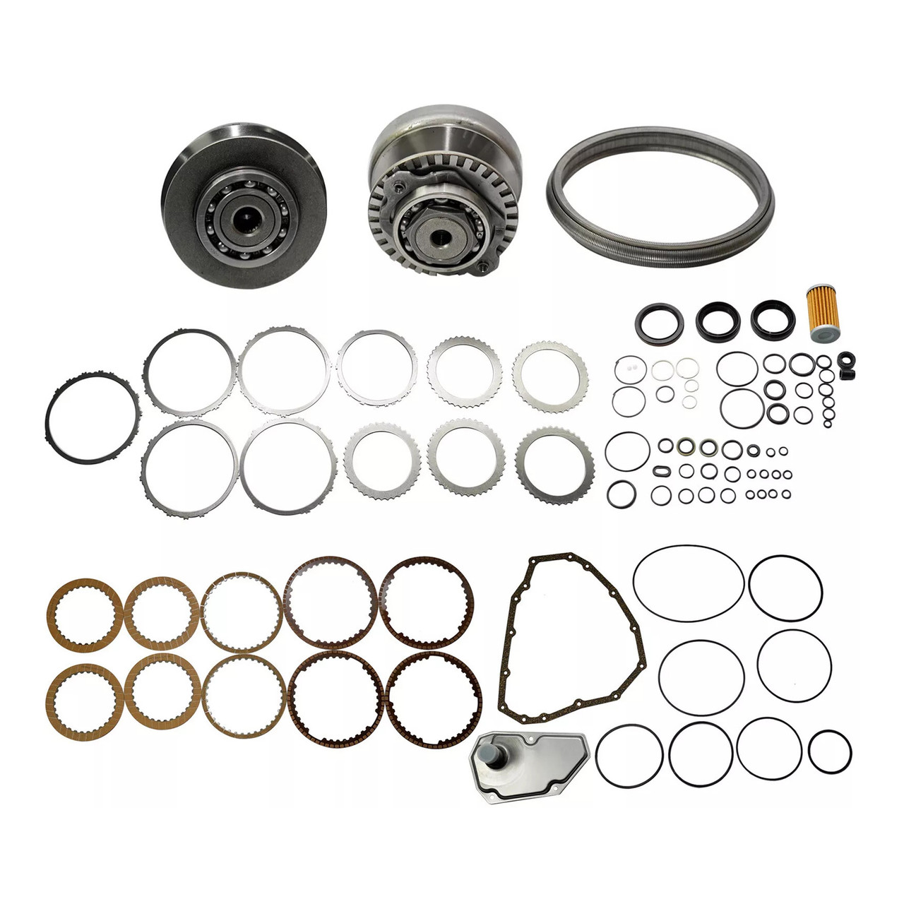 2013-2015 MITSUBISHI Transmission Master Rebuild Kit & Pulley Set W/ Belt JF015E RE0F11A Generic