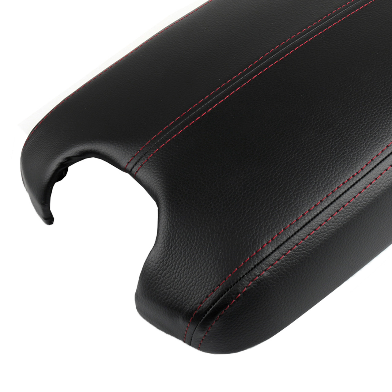 2008-2012 Honda accord Leather Center Console Armrest Lid Cover Black Generic