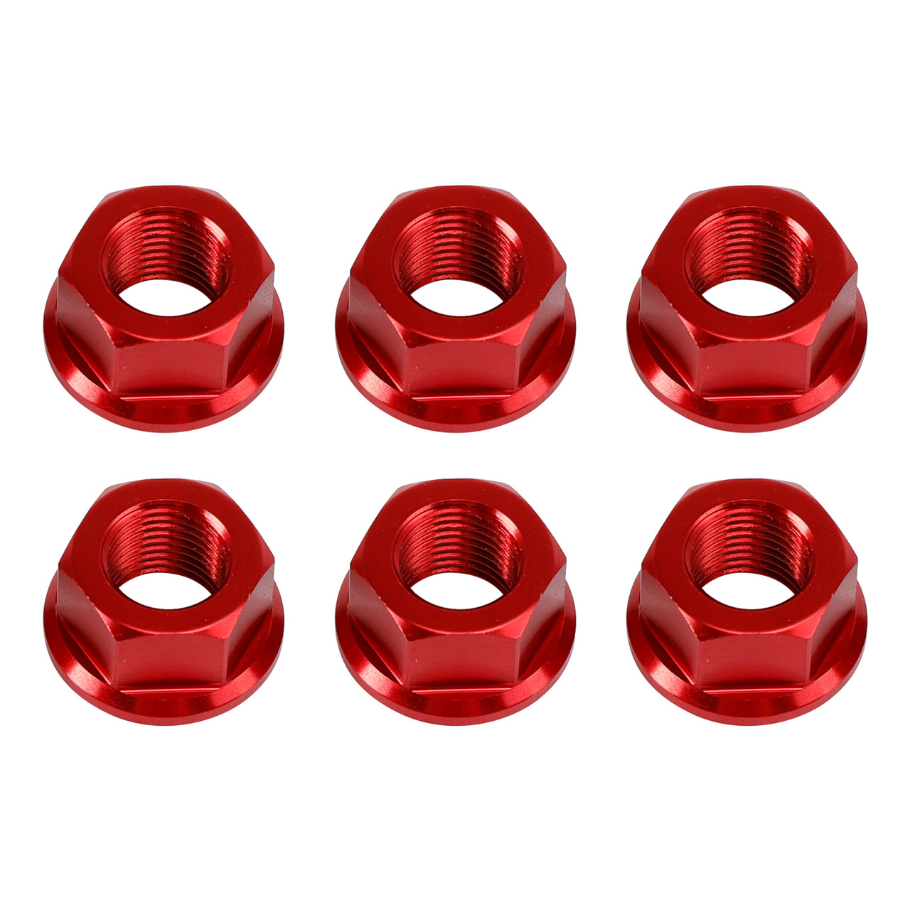 2014-2025 Ducati Desert X Monster 1200 Rear Sprocket Carrrier Flange Nuts Set M10x1.0 Red Generic 2014-2025 Ducati Desert X Monster 1200 Rear Sprocket Carrrier Flange Nuts Set M10x1.0 Red Generic