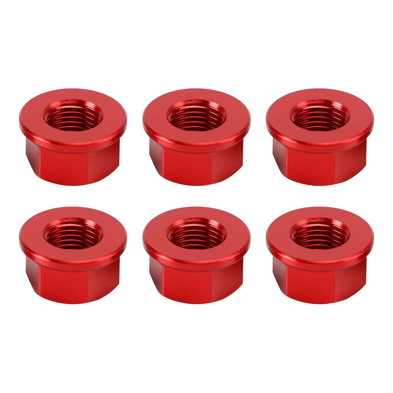 2014-2025 Ducati Desert X Monster 1200 Rear Sprocket Carrrier Flange Nuts Set M10x1.0 Red Generic 2014-2025 Ducati Desert X Monster 1200 Rear Sprocket Carrrier Flange Nuts Set M10x1.0 Red Generic