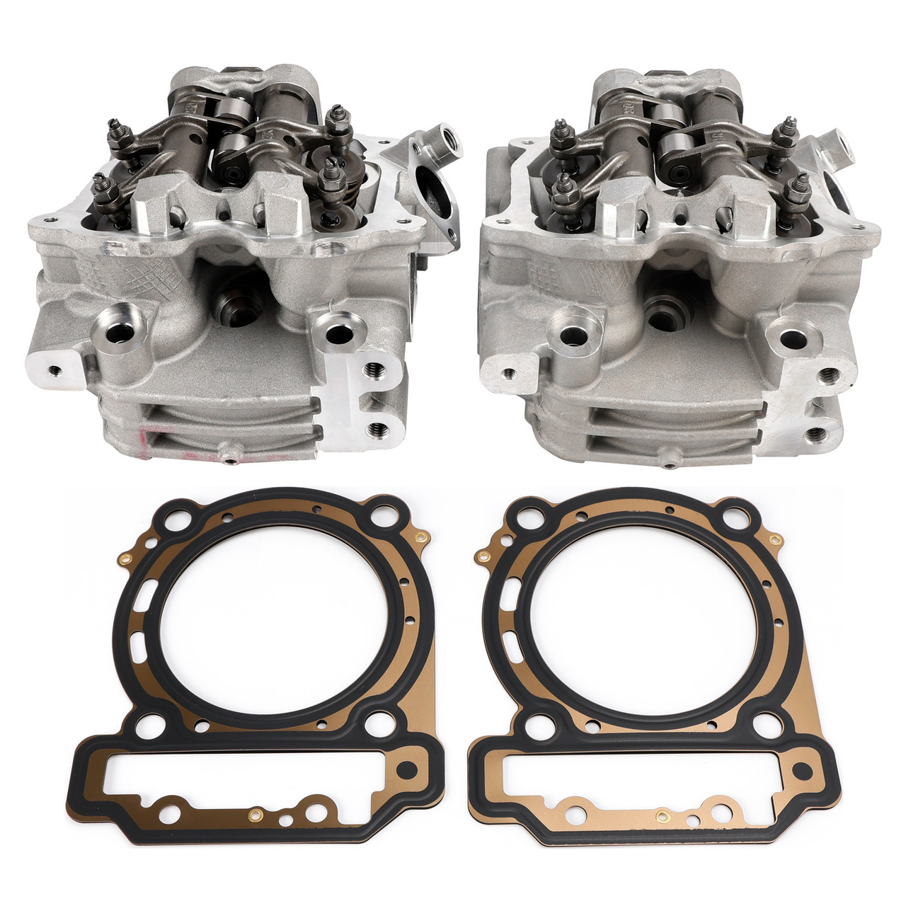 2007-2012 Can-Am Outlander Renegade Complete Front Rear Cylinder Head Heads Valves Rocker Gasket Generic